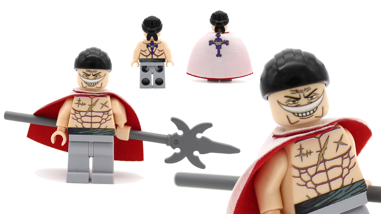 lego custom figures one piece shirohige