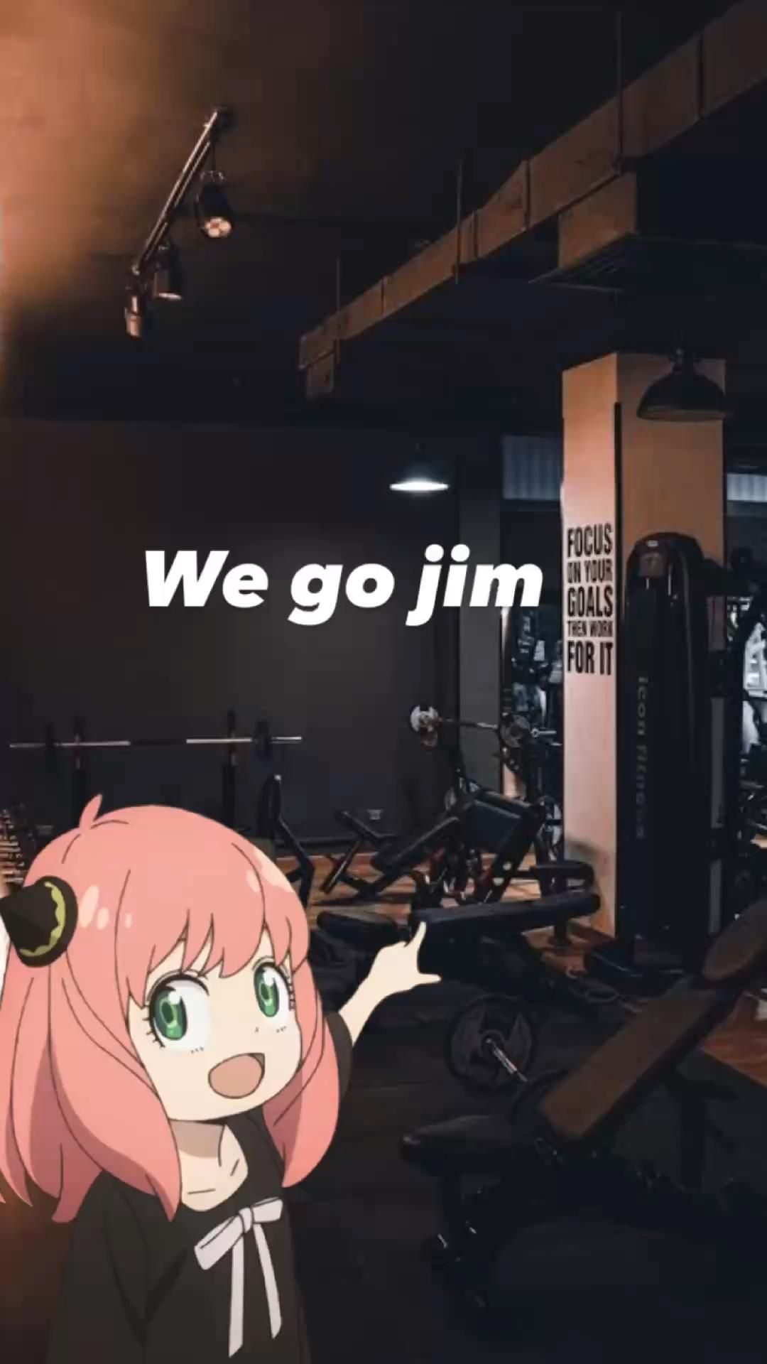 Gym wallpaper, Cartoon wallpaper, Anime
