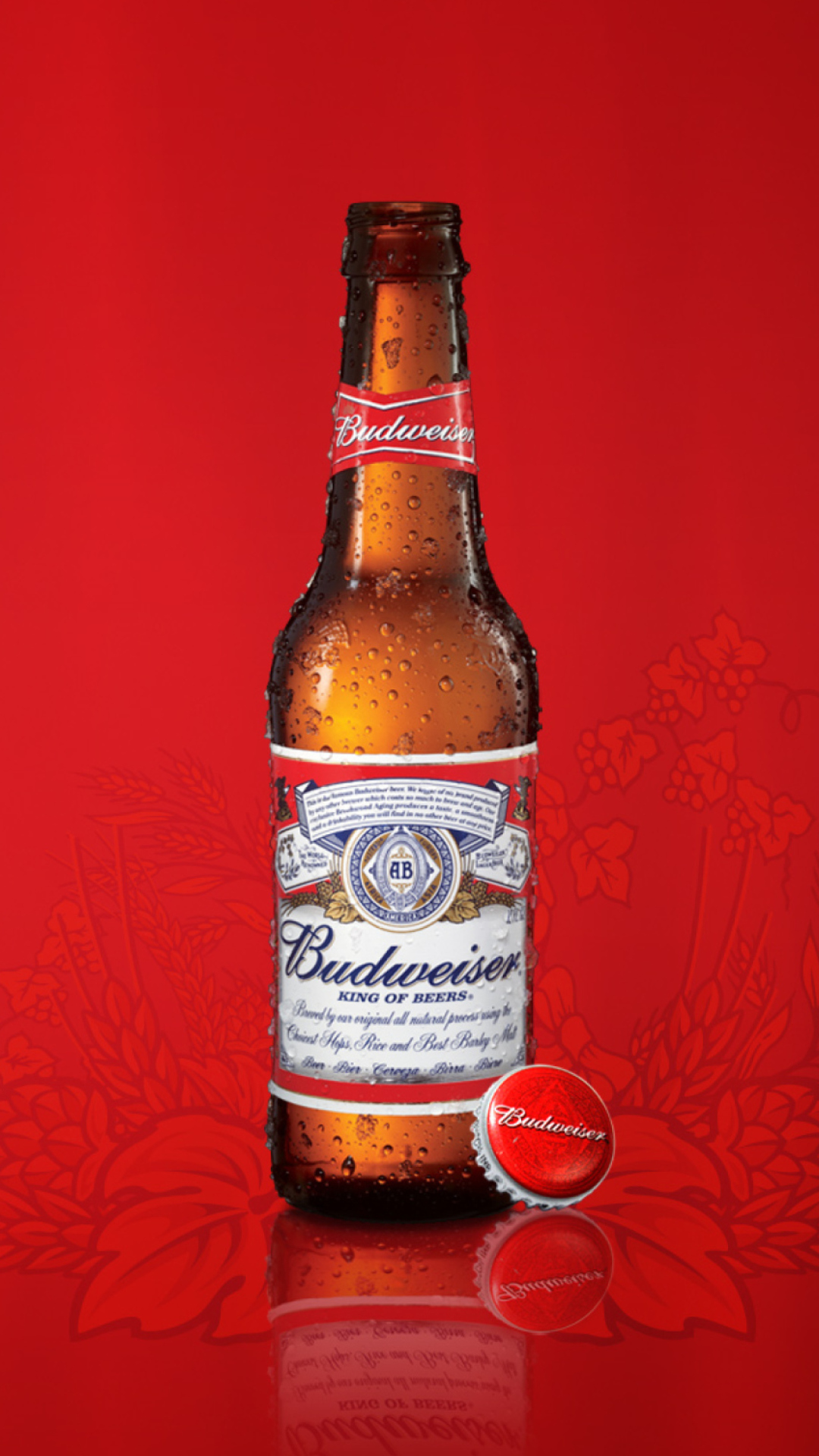 Budweiser Beer Wallpaper for 1080x1920