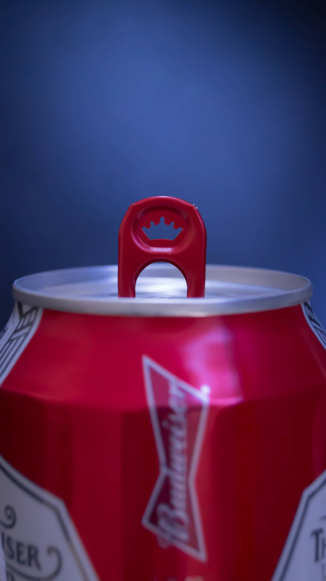 Download Red Can Budweiser Wallpaper