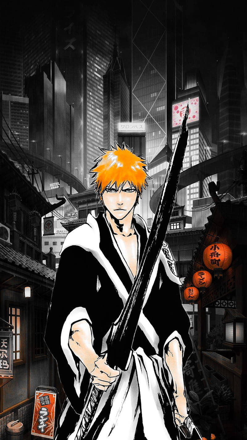 Street Bleach iPhone Wallpaper