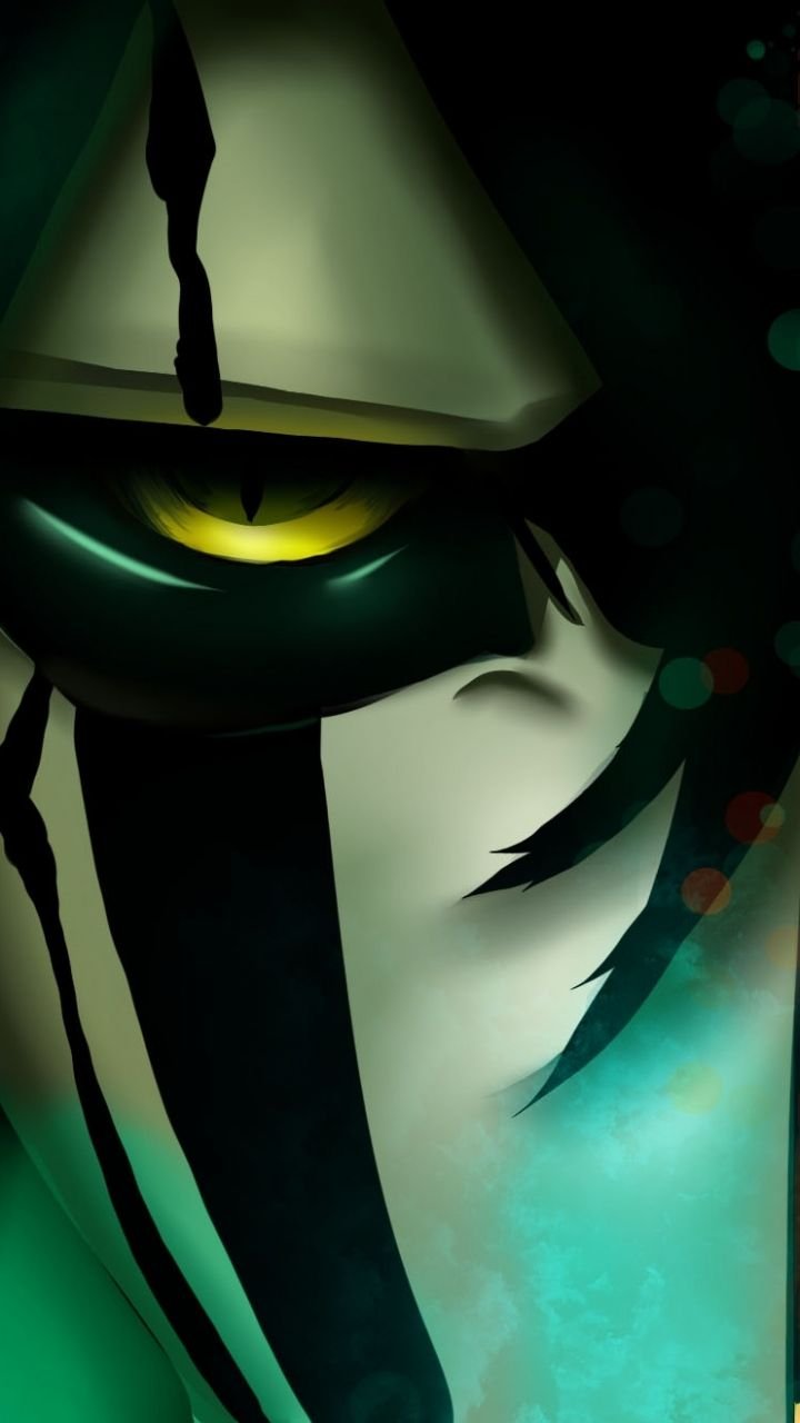 the colorful cast of BLEACH staring up