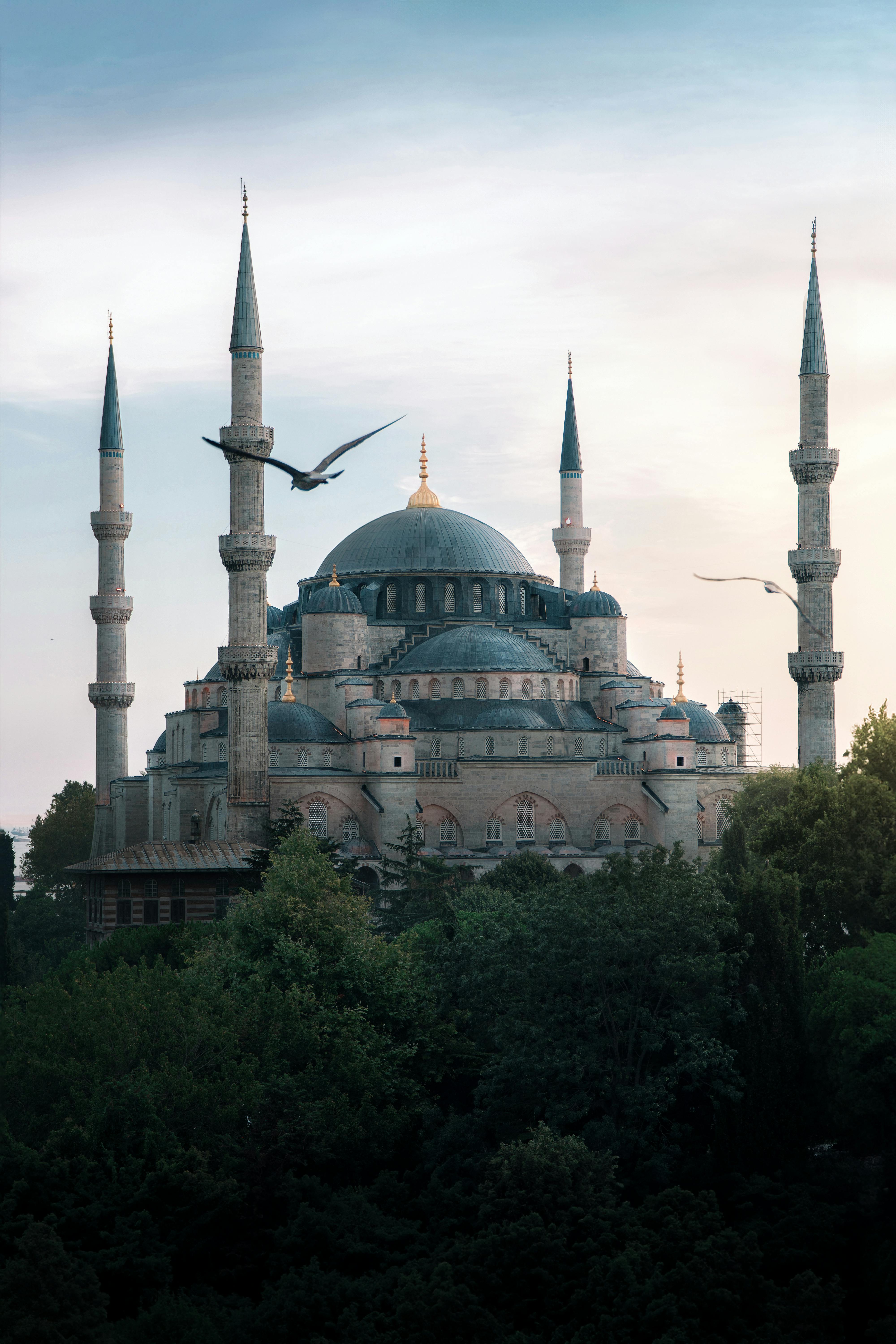 View of the Blue Mosque in Istanbul