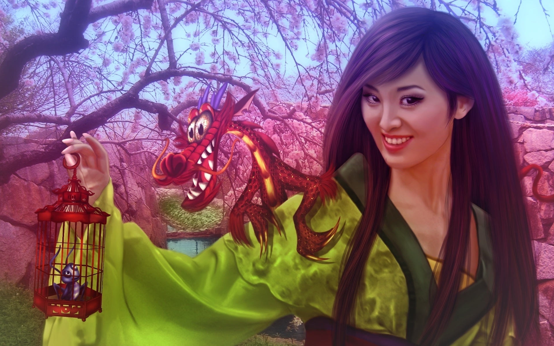 Mushu (Mulan) wallpaper for desktop