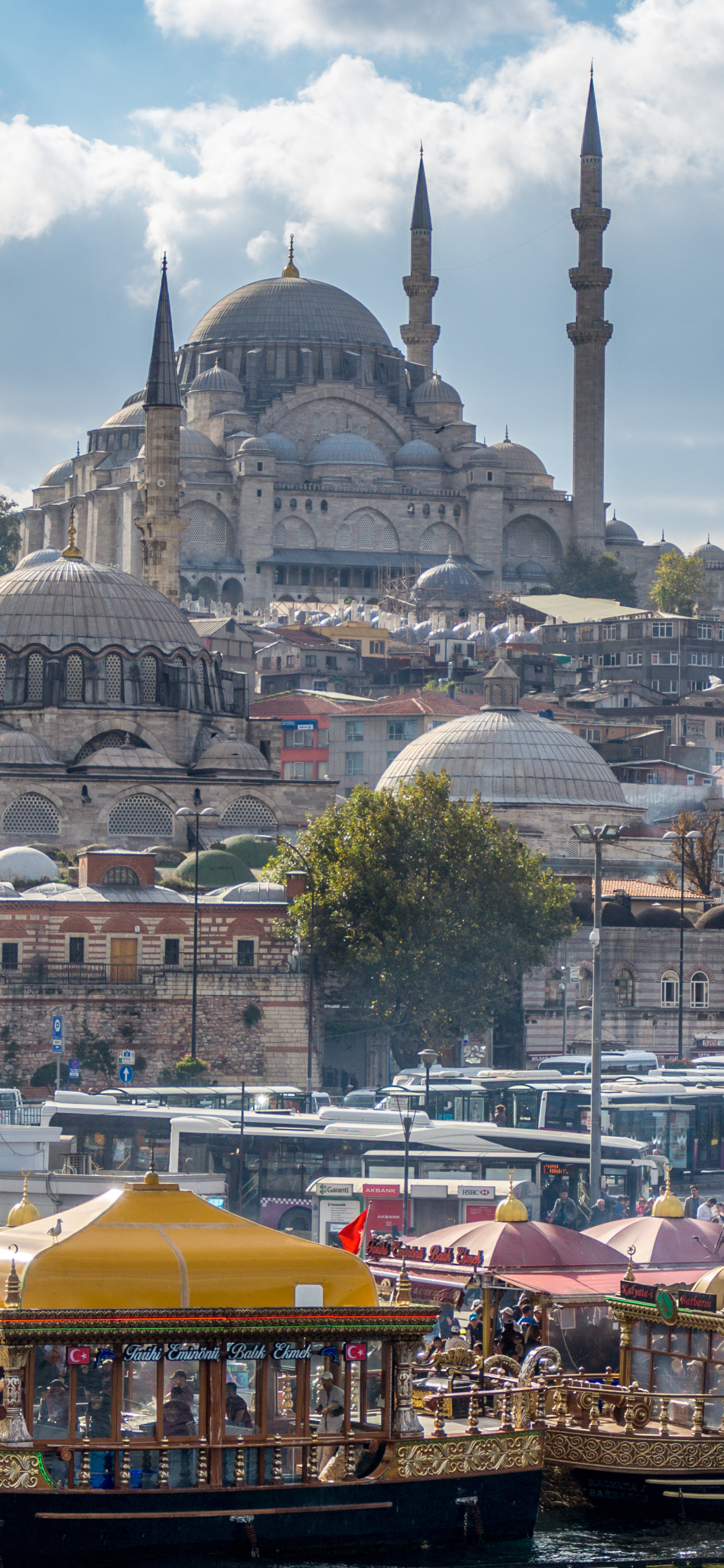Mobile wallpaper: Suleymaniye Mosque