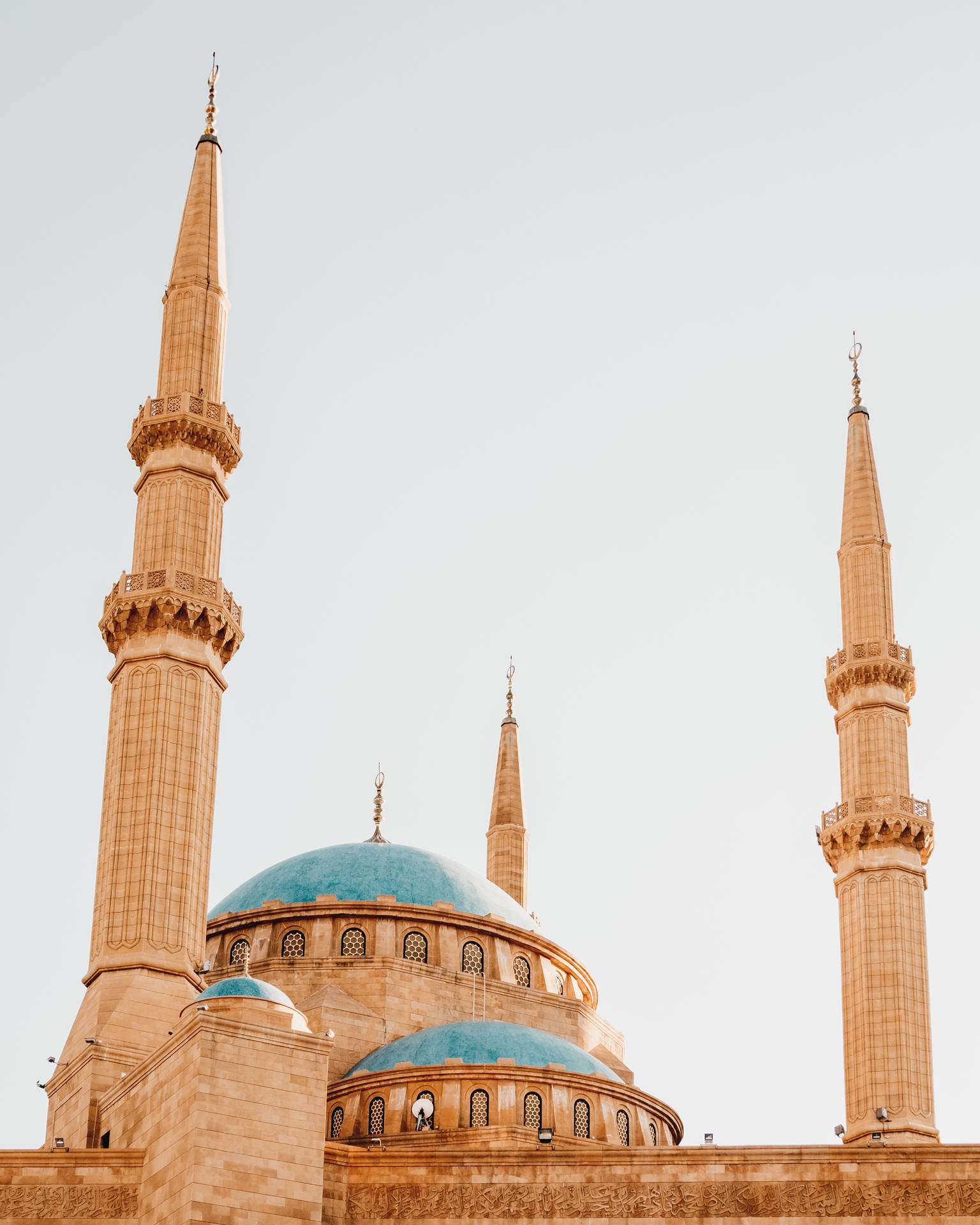 Download Lebanon Blue Mosque Wallpaper