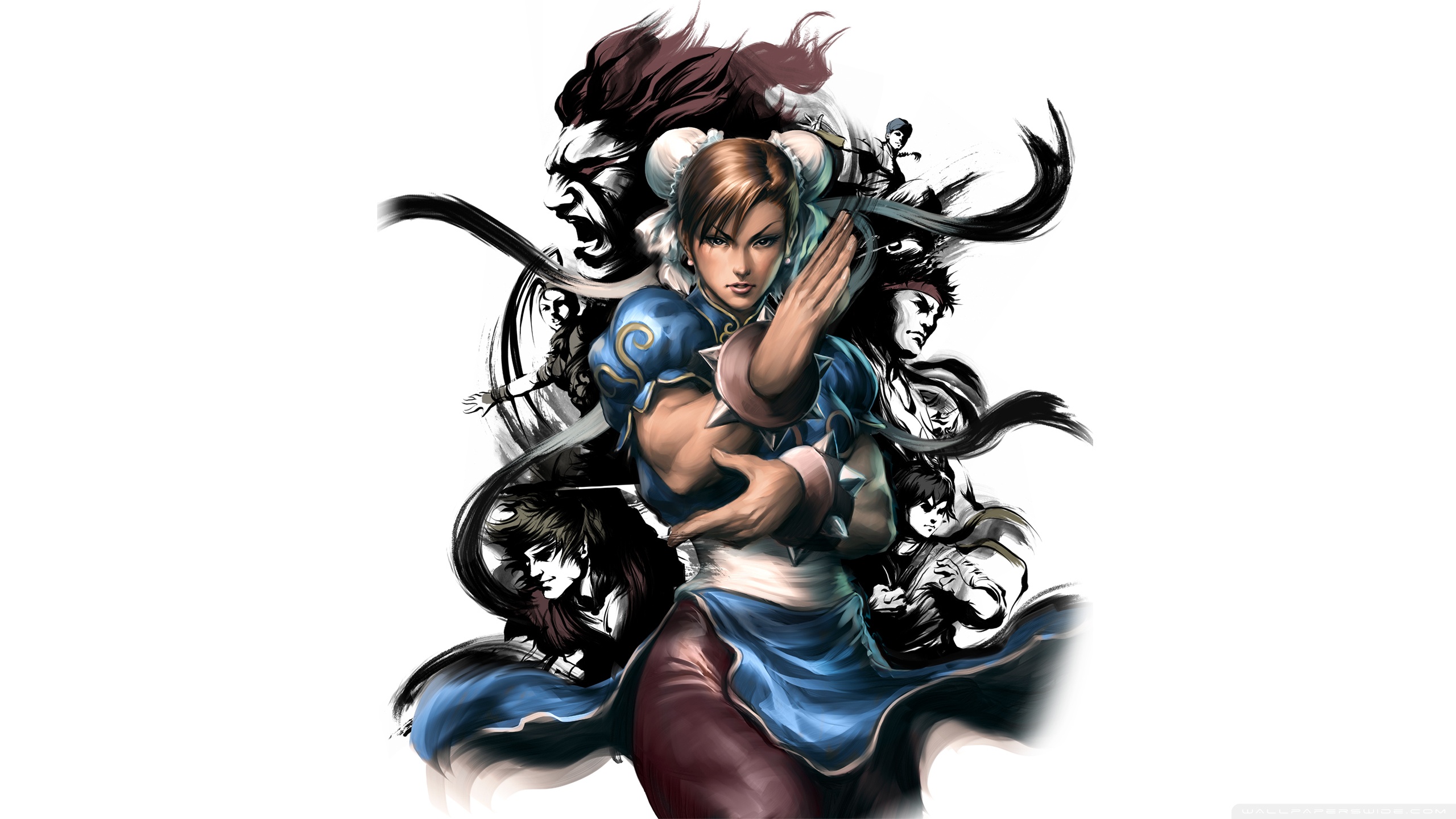 Street Fighter III 4K UHD Wallpaper for UltraHD Desktop and TV, Widescreen and UltraWide Display, Smartphone and Tablet Devices