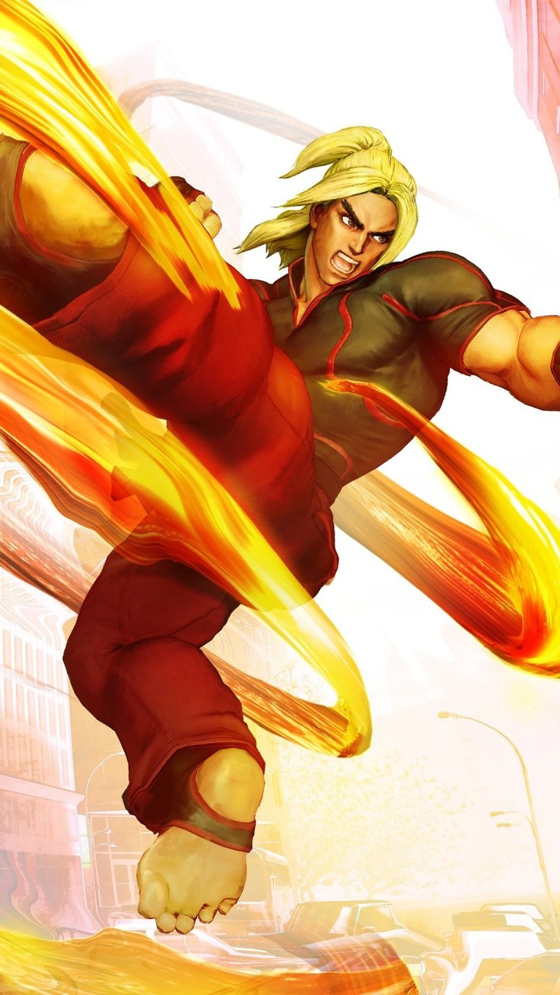 Ken from Street fighter V Wallpaper 2k