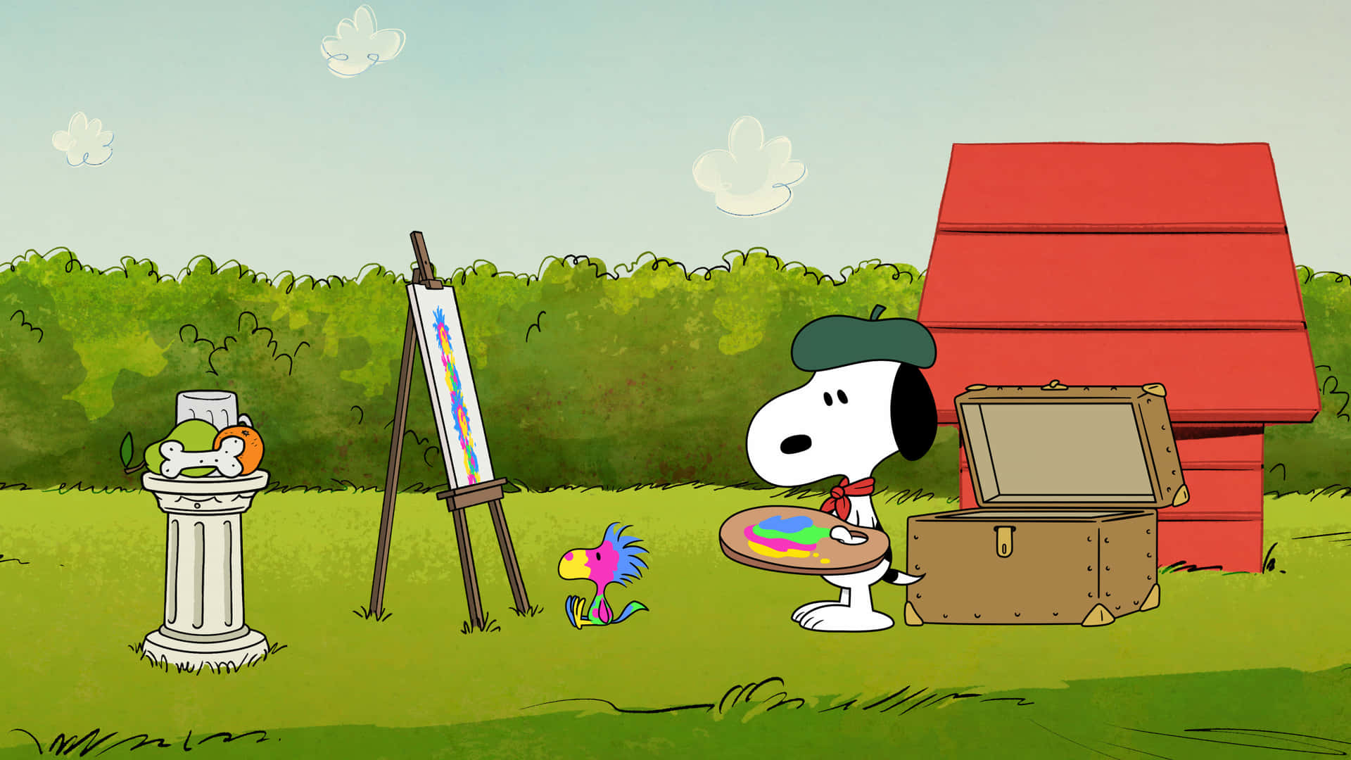 Download Snoopy&Woodstock Enjoying