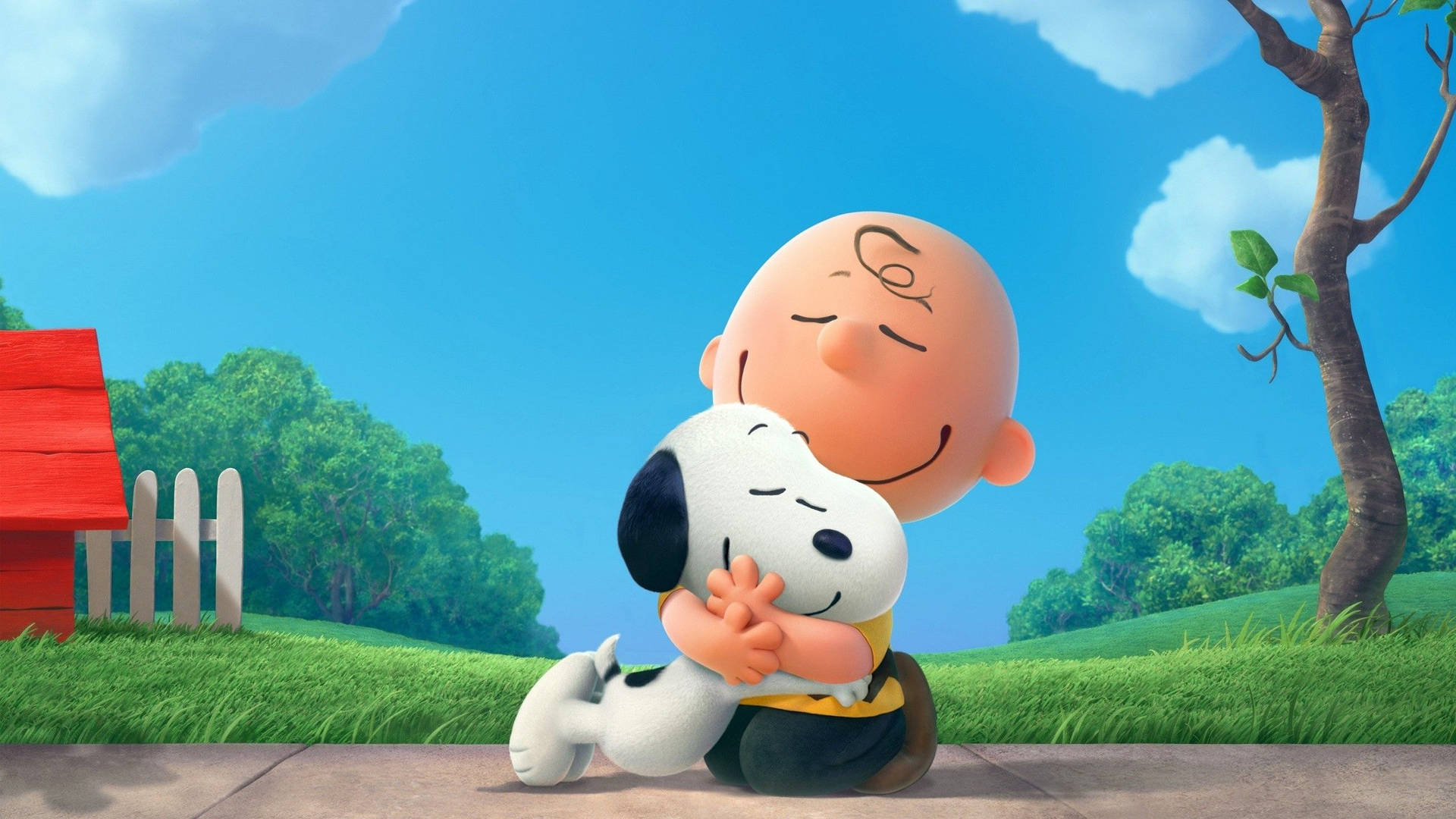 Download free Charlie Brown Hugging