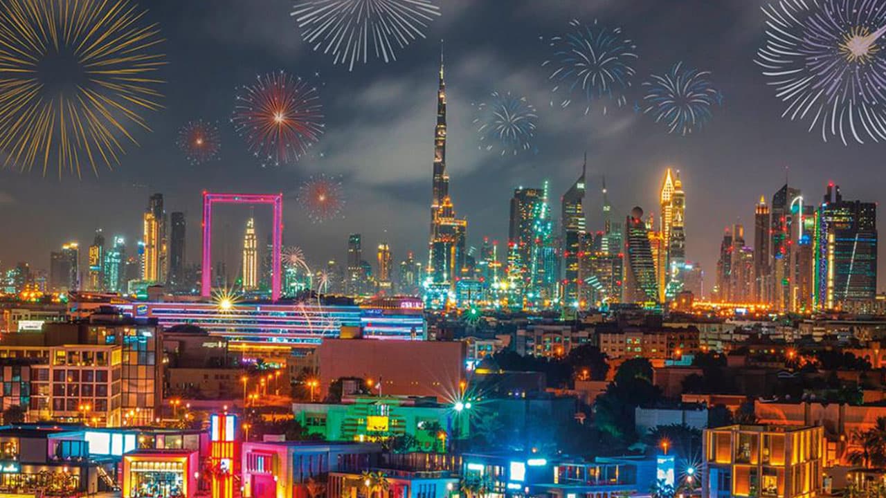 New Year's Eve 2025 in United Arab Emirates