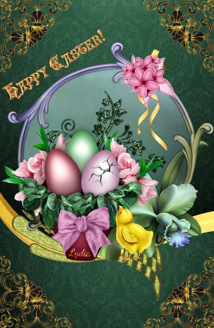 Happy easter wallpaper, Easter art