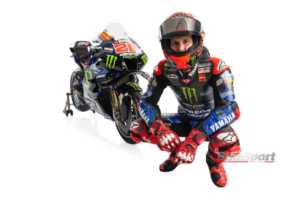Yamaha M1 ahead of 2024 MotoGP season