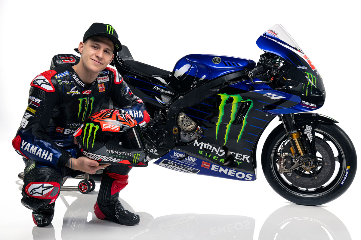 FABIO QUARTARARO AND YAMAHA MOTOGP TEAM