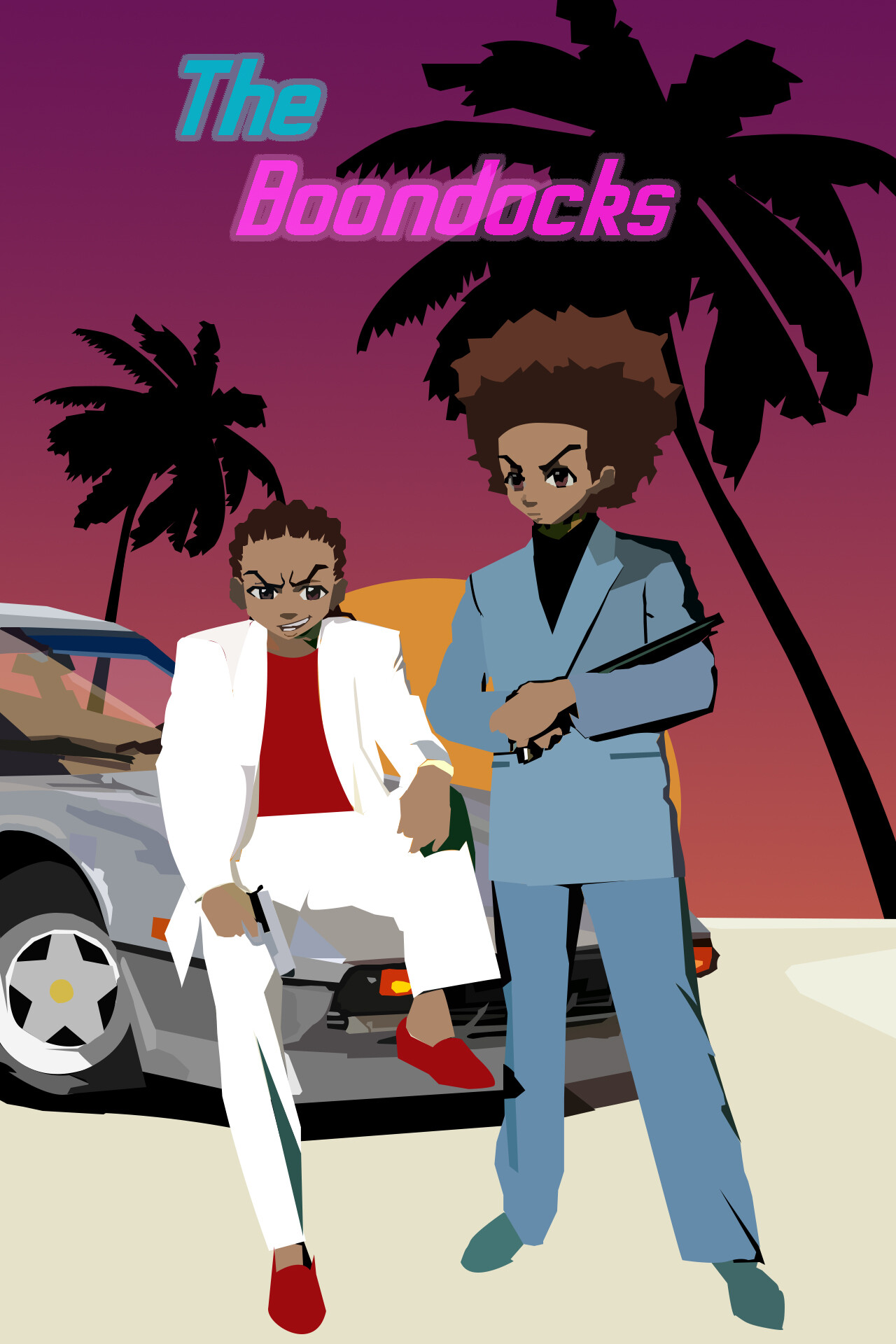 Boondocks Iphone Wallpaper - 4fd10wa
