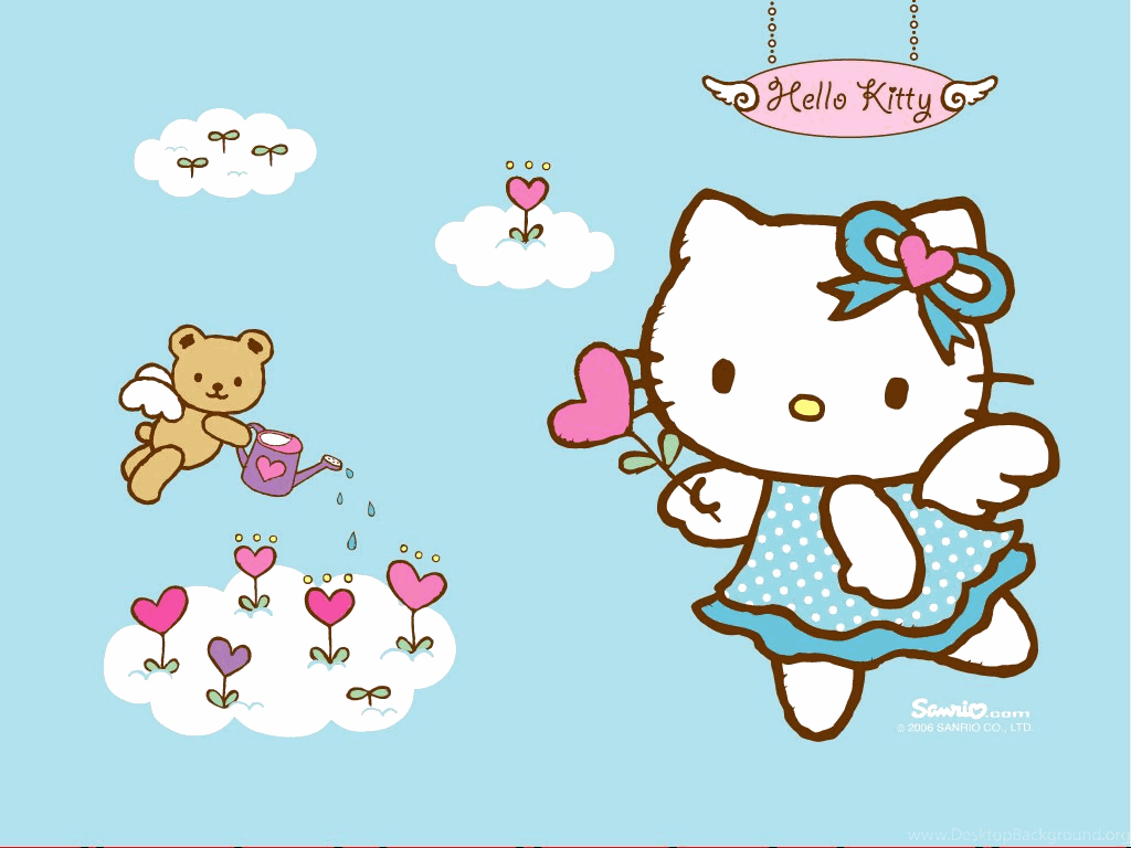 Hello kitty background