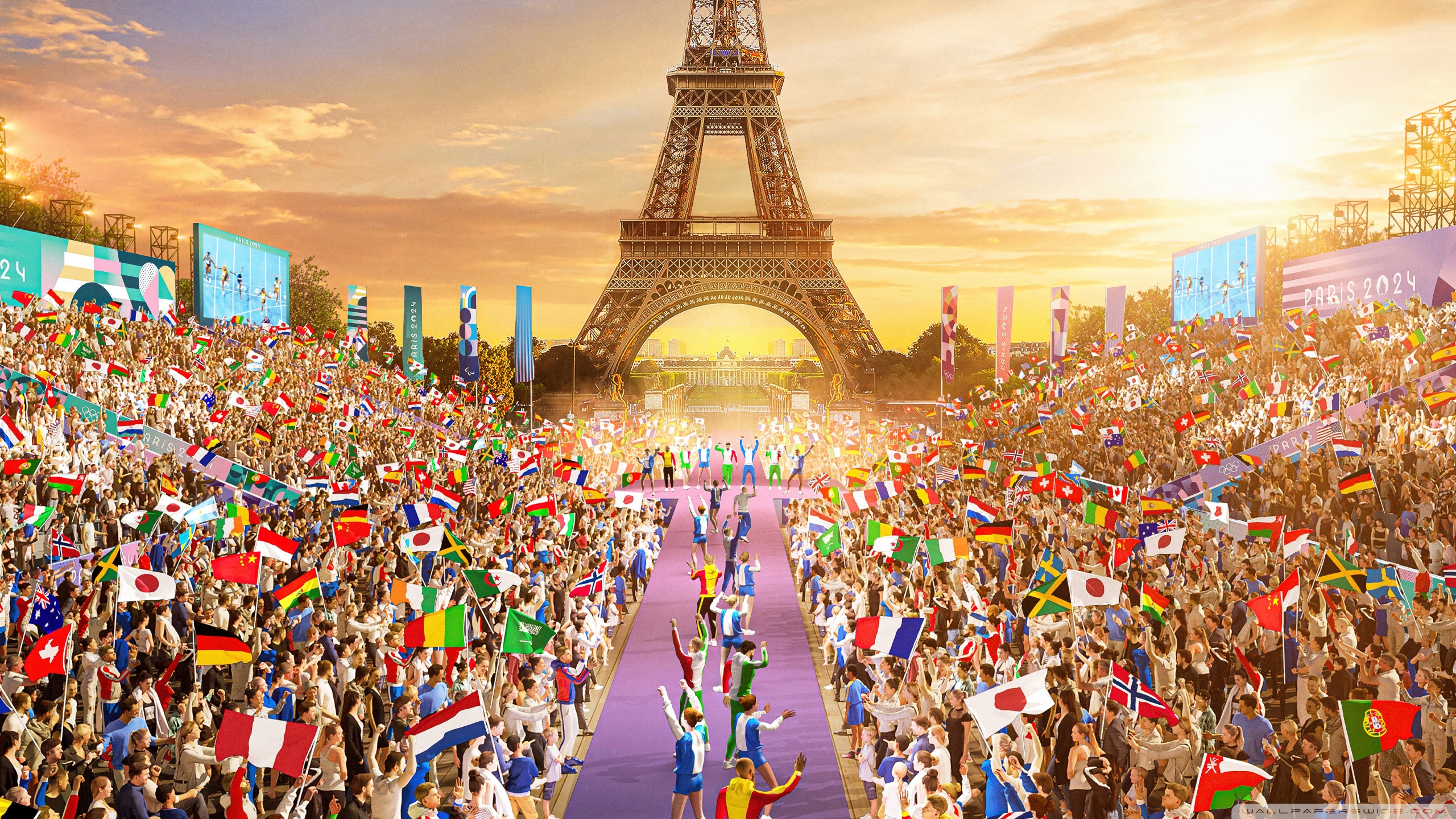 2024 Summer Olympics olympiad Ultra HD
