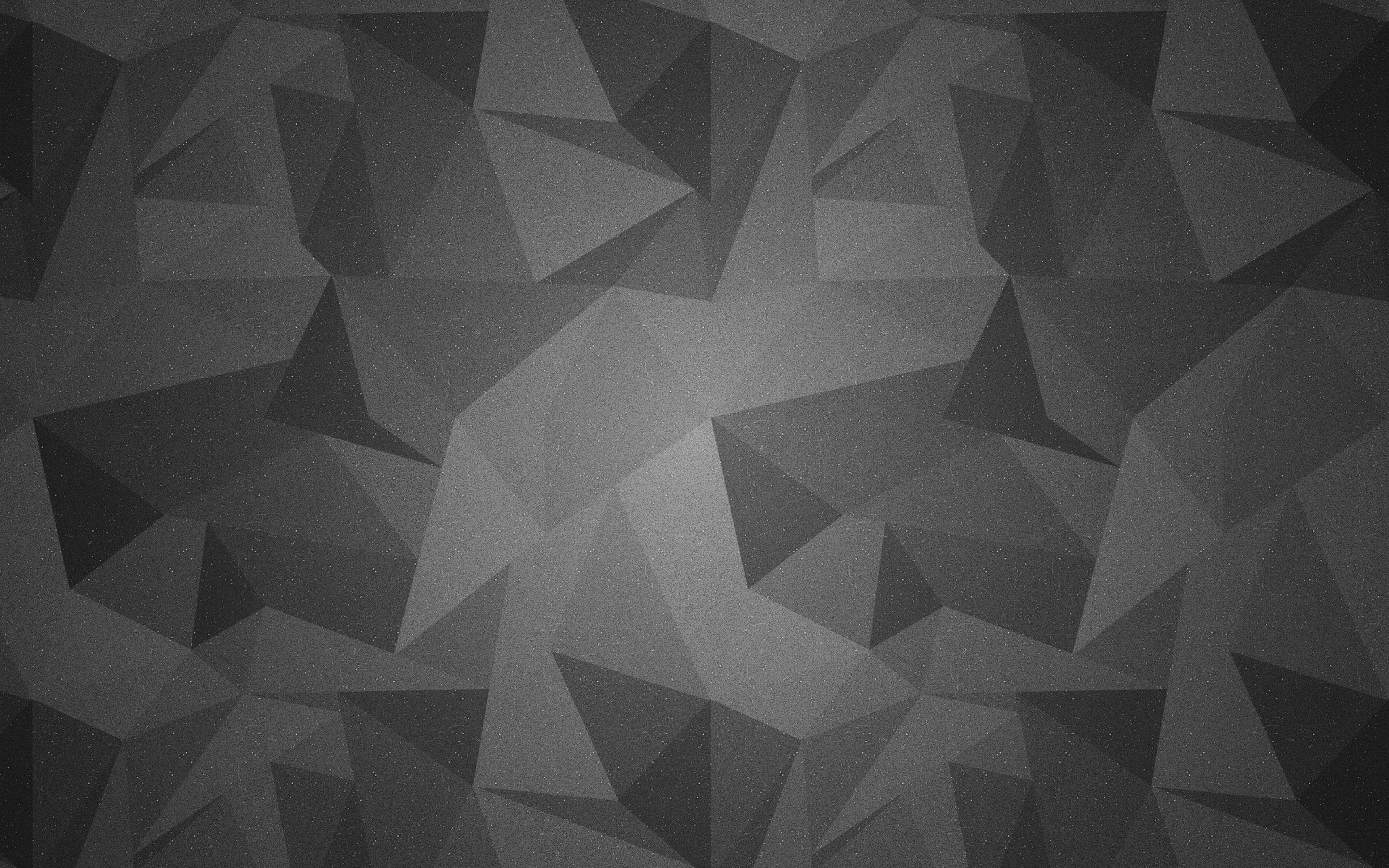 Abstract Polygon Bw Pattern Gray