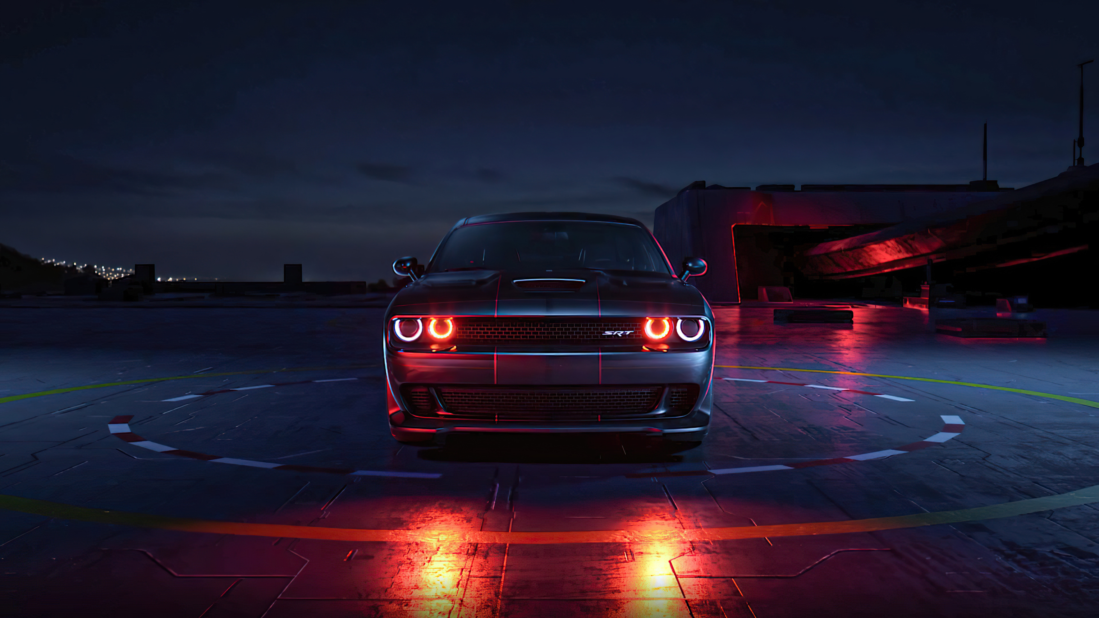 Download wallpaper 3840x2160 dodge