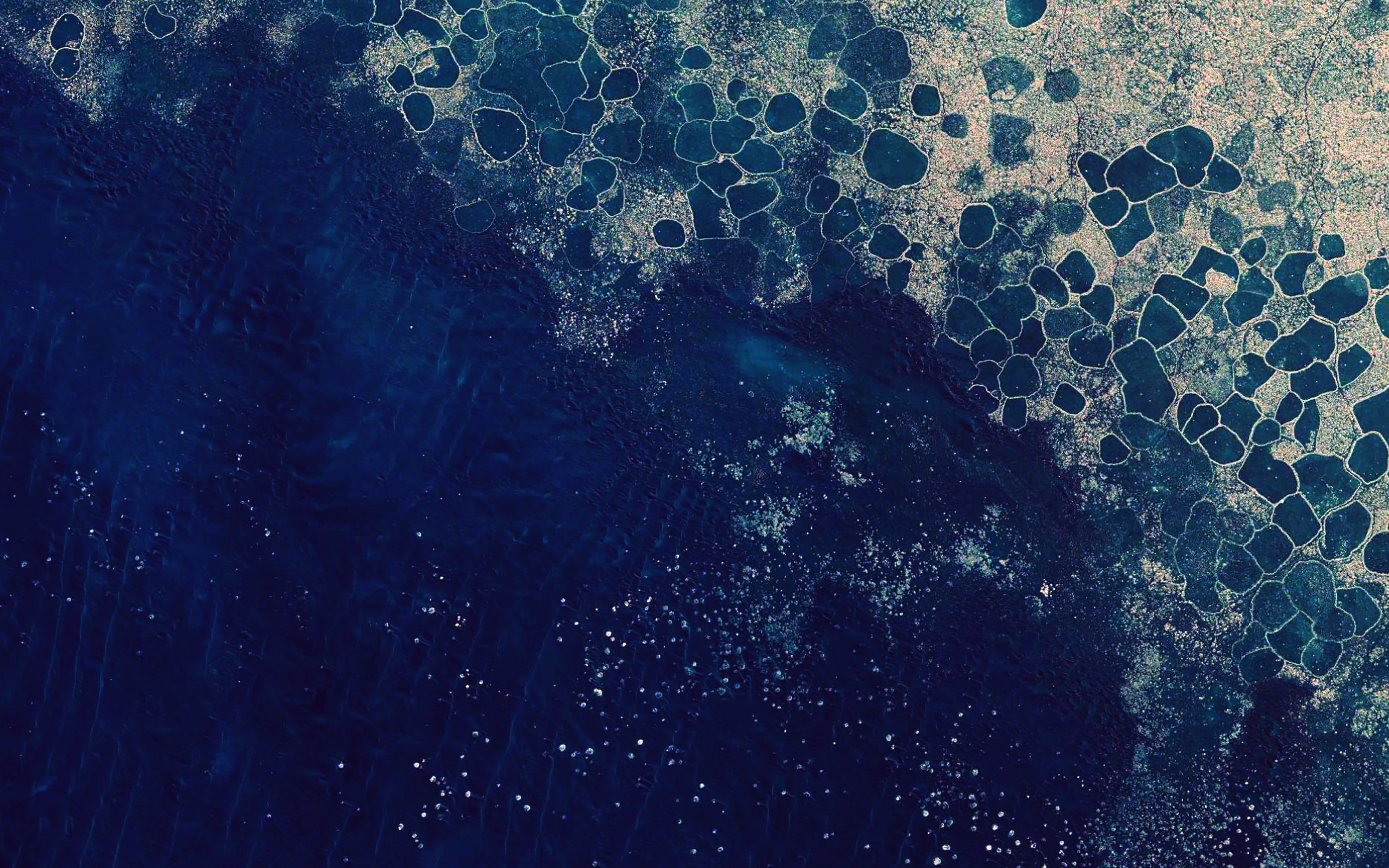 Earth View Blue Texture Android