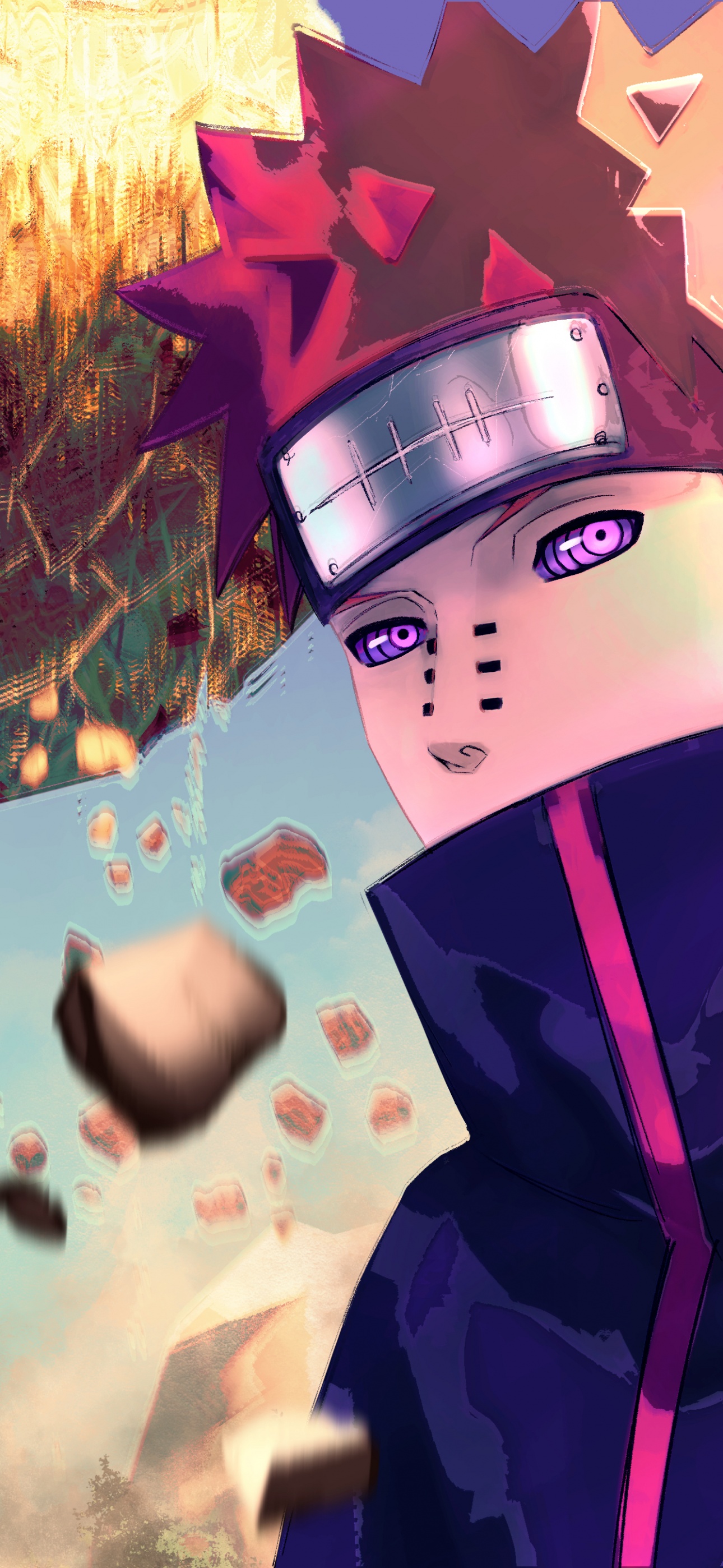 Nagato Wallpaper 4K, Naruto, Pain