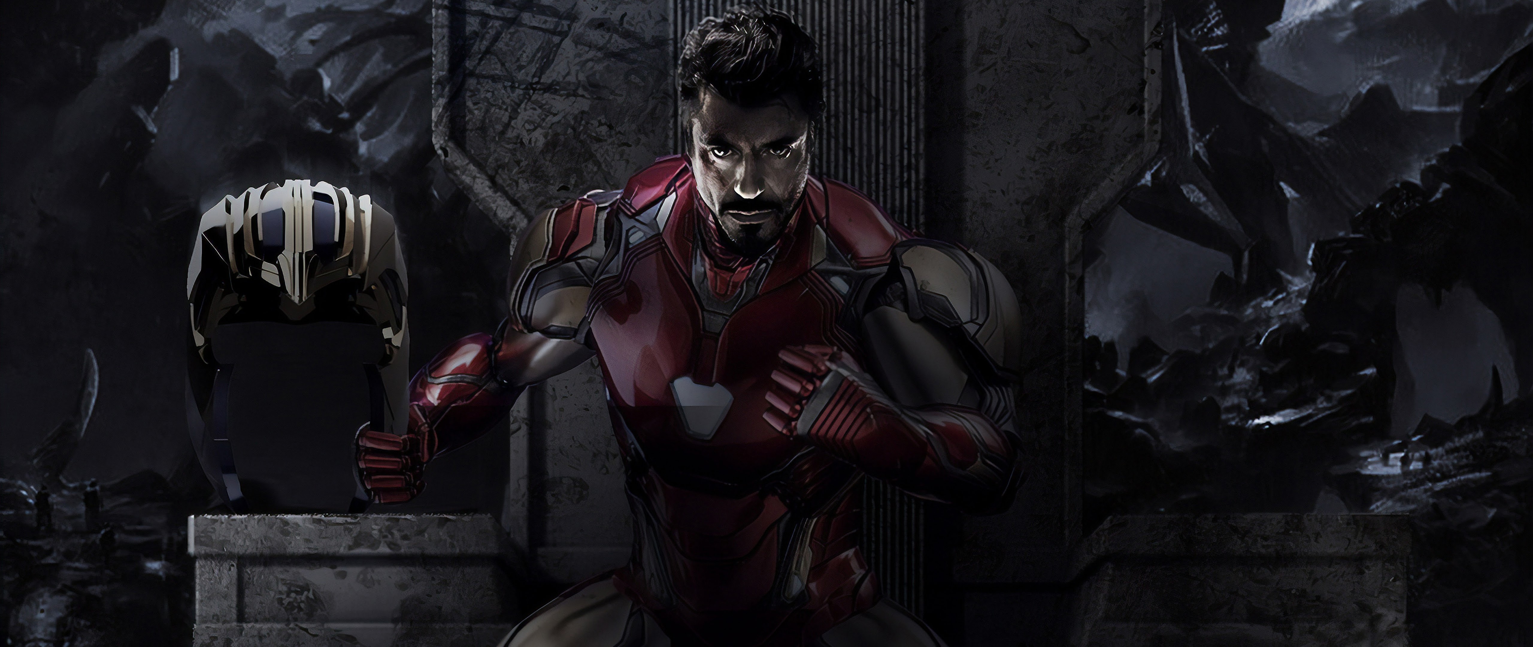 Iron Man Tony Stark Avengers Endgame 4K