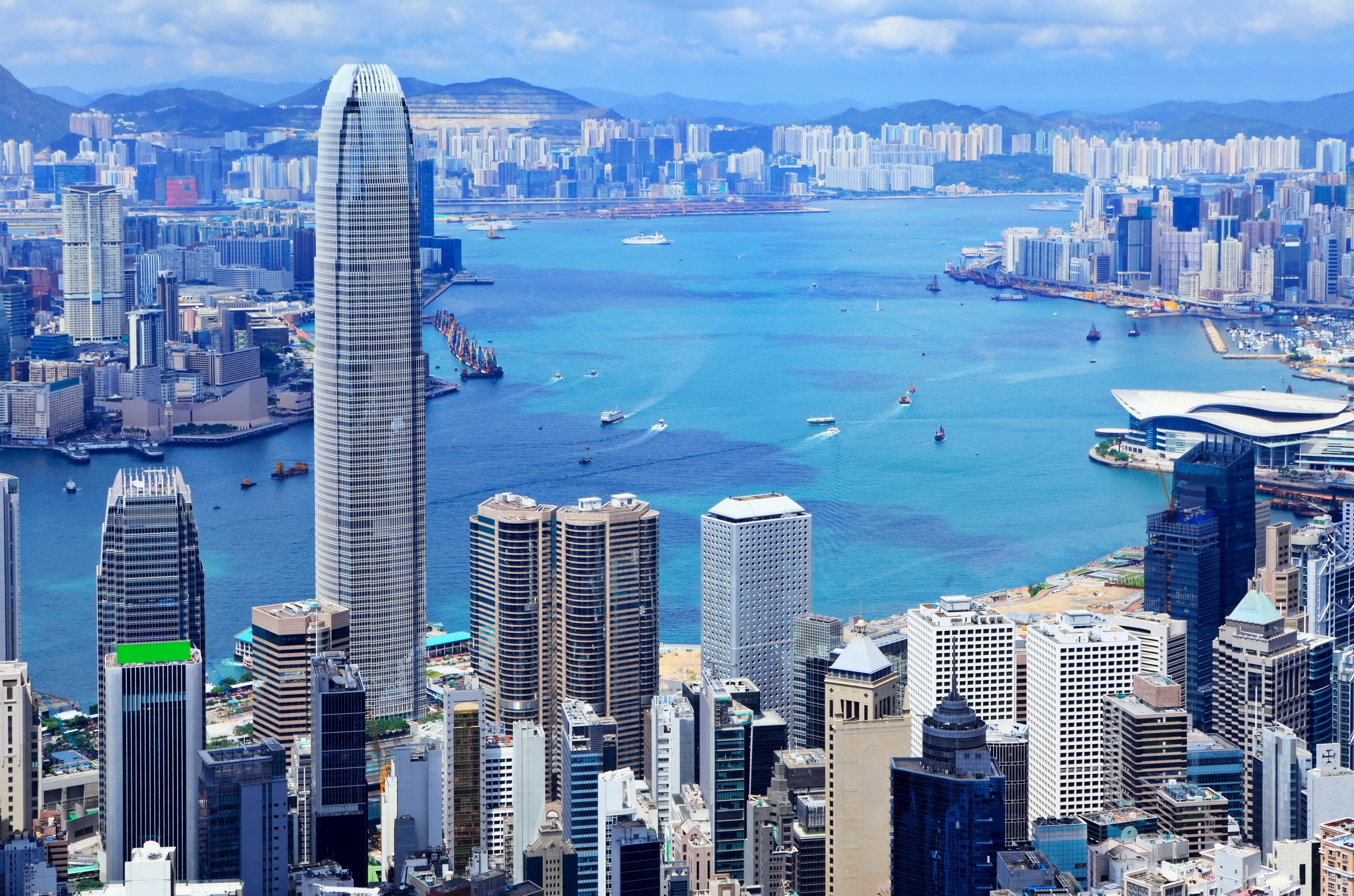 Man Made Hong Kong 4k Ultra HD Wallpaper