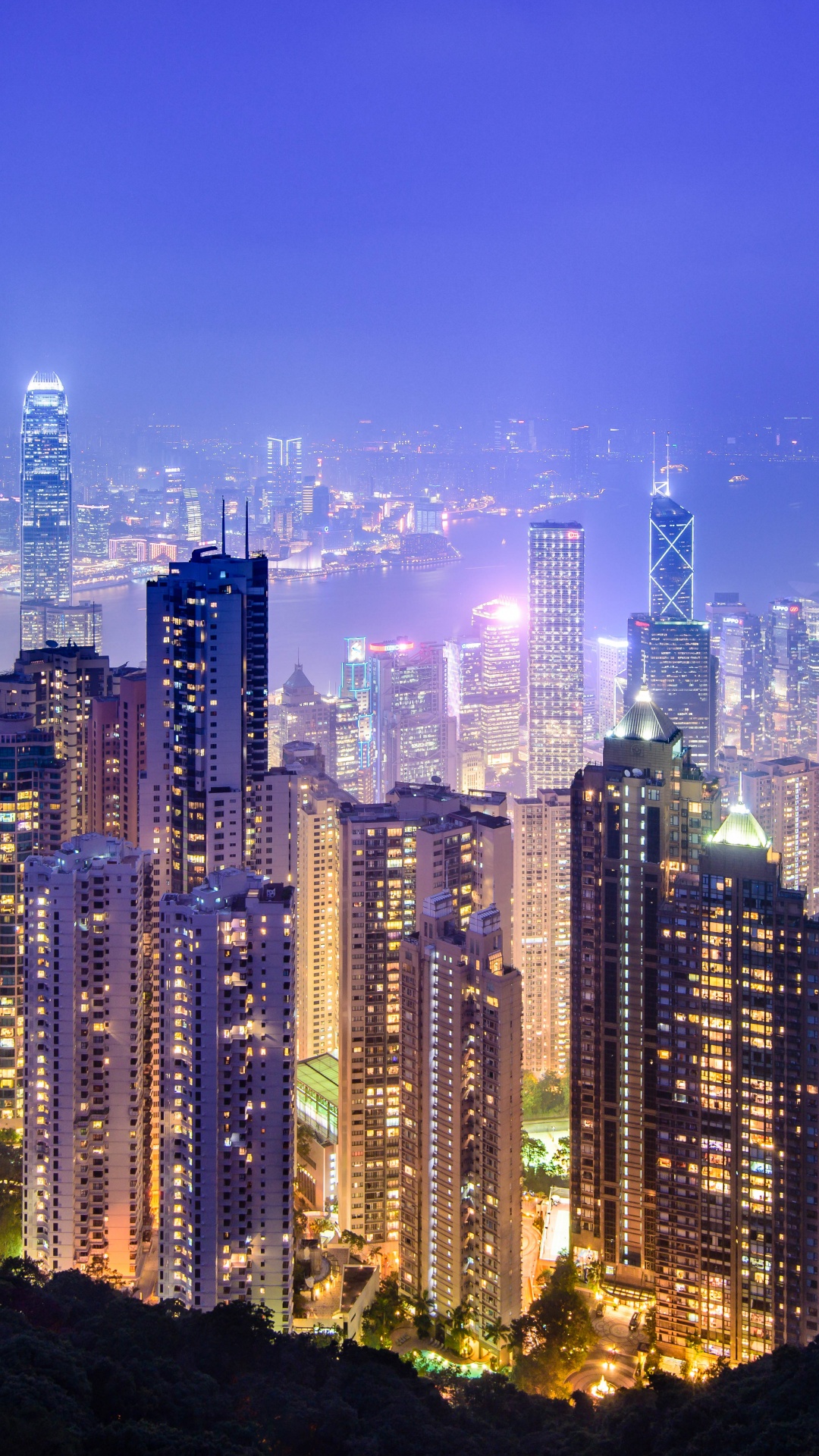 Victoria Peak Wallpaper 4K, Hong Kong