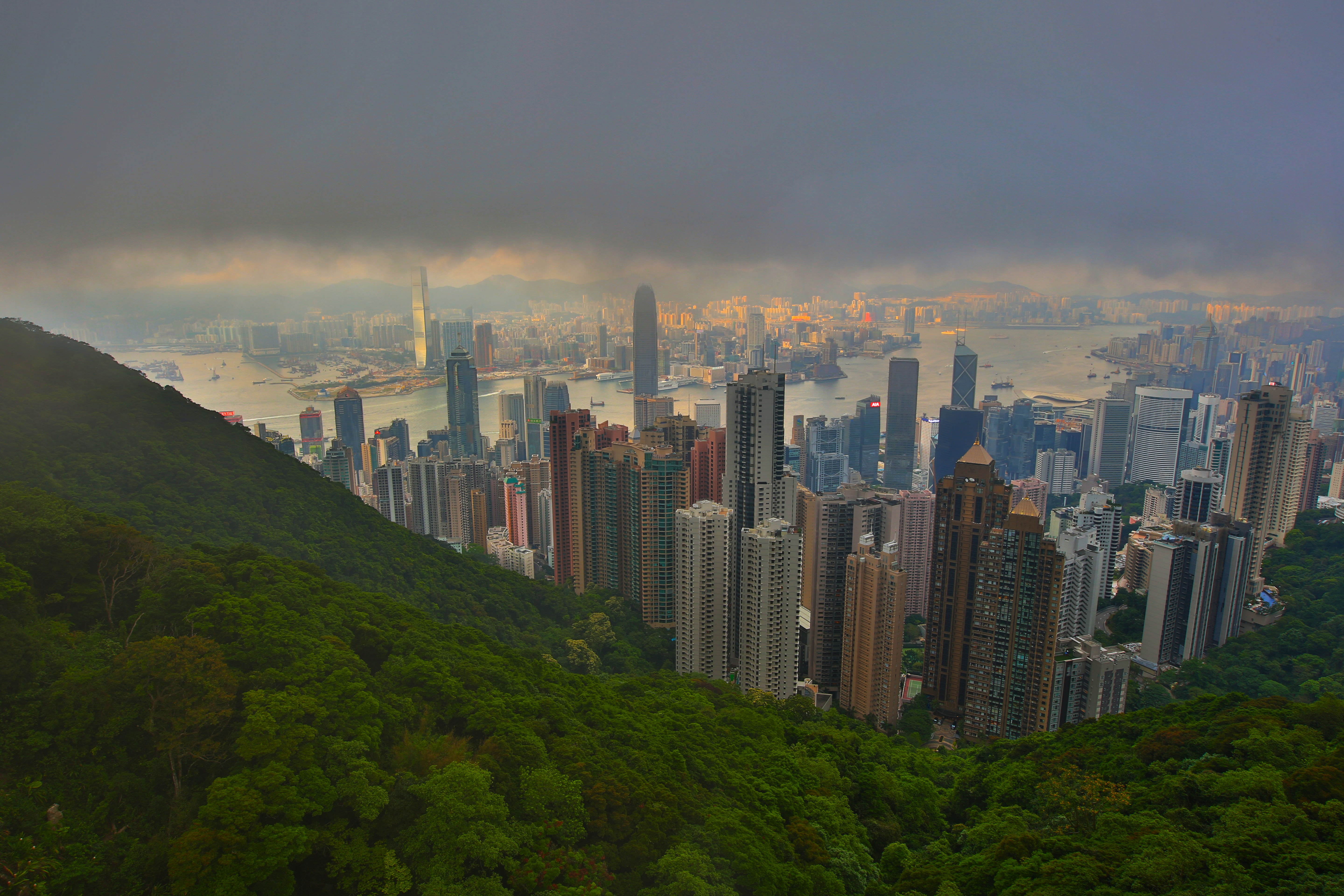 Man Made Hong Kong 4k Ultra HD Wallpaper