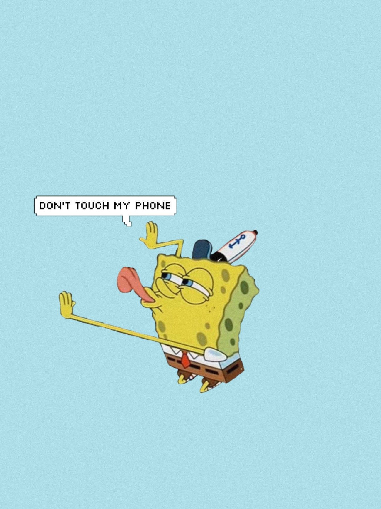 Sponge Bob wallpaper. Dont touch my