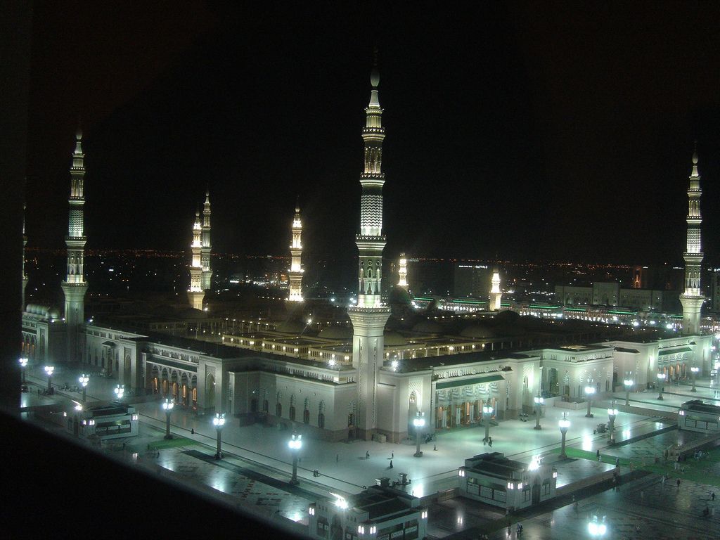 Masjid Nabawi Night time, Madina