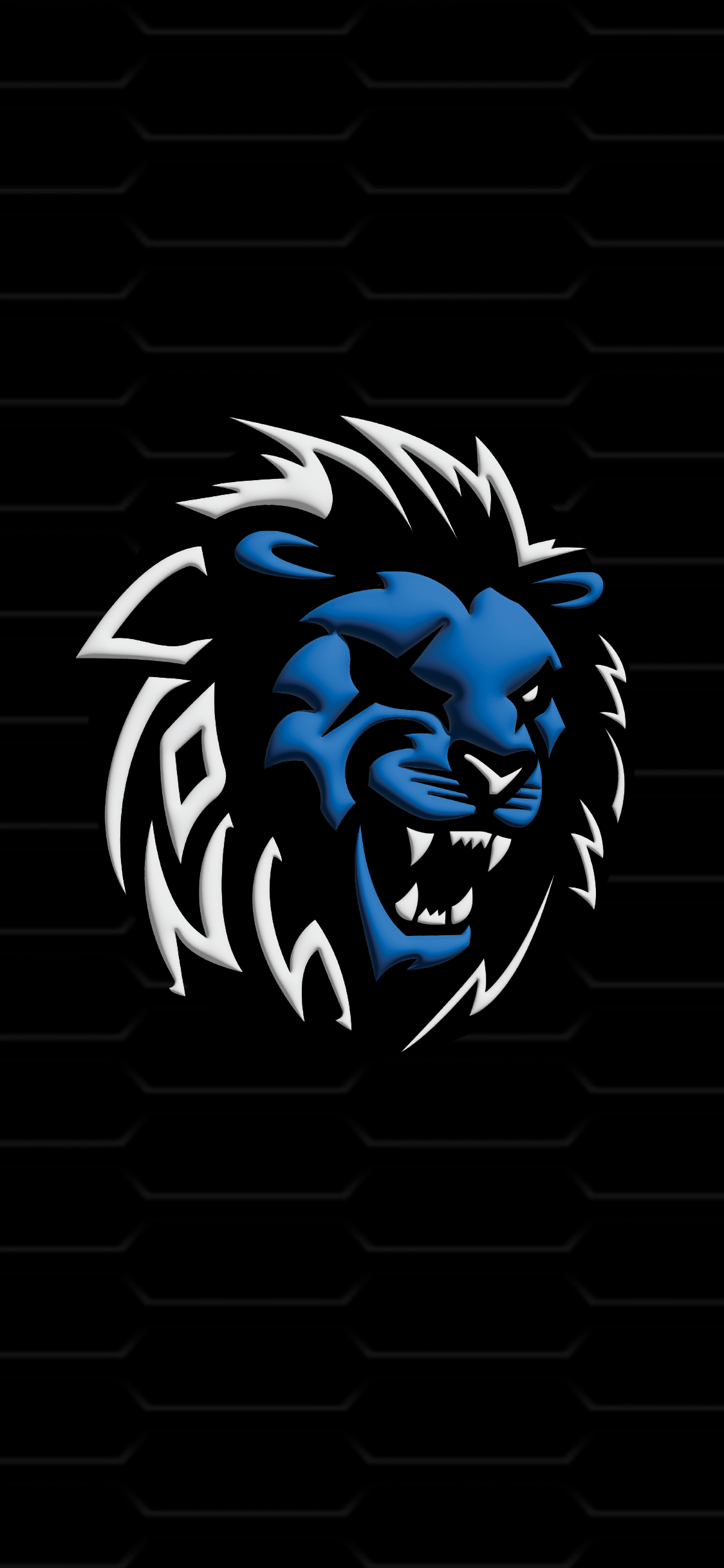Lions 313 mane logo design iphone