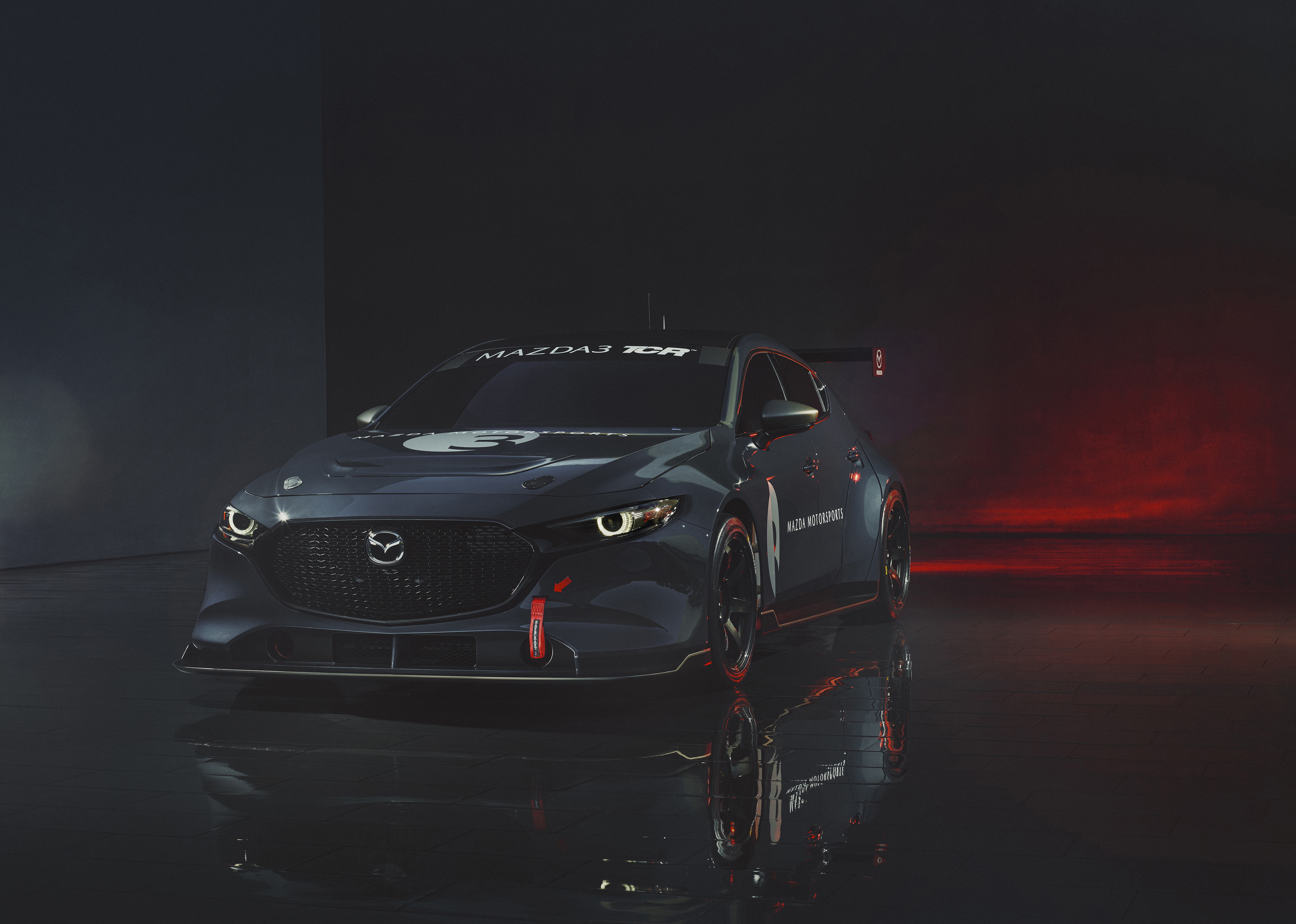 Wallpaper Mazda, Mazda 3, 2020, TCR
