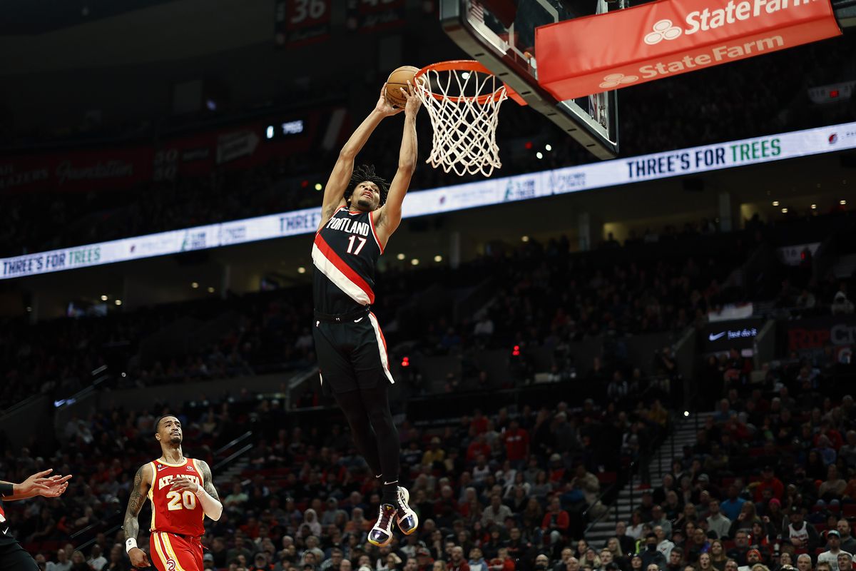 Portland trail blazers Shaedon Sharpe