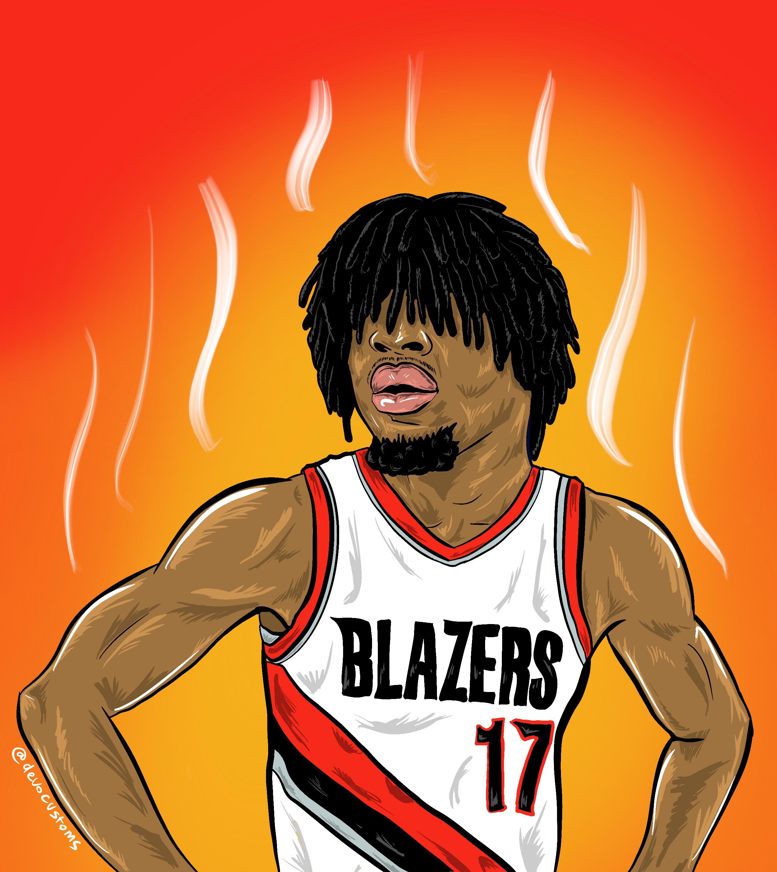 Shaedon Sharpe Fan Art ✈️