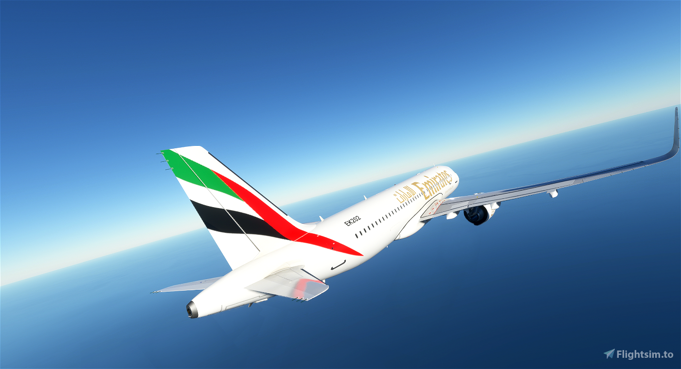 A320 NEO Emirates [4K] for Microsoft