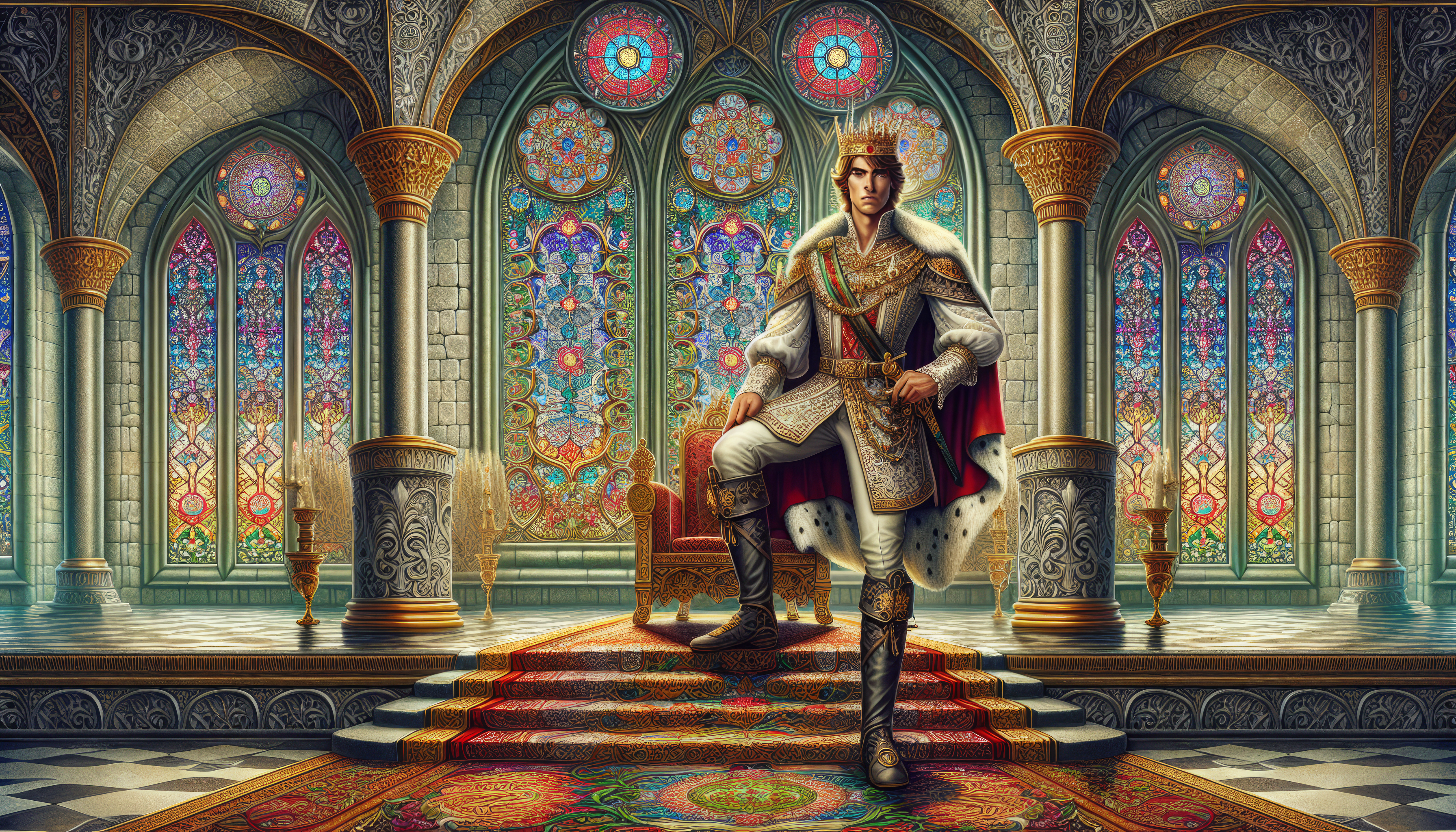 Throne Room HD Wallpaper