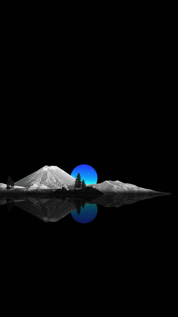 XDR OLED Moon iPhone Wallpaper HD
