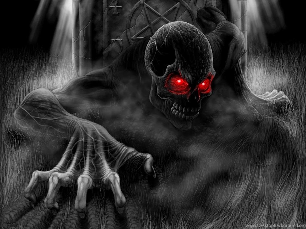 Impression Dark Horror HD Wallpaper