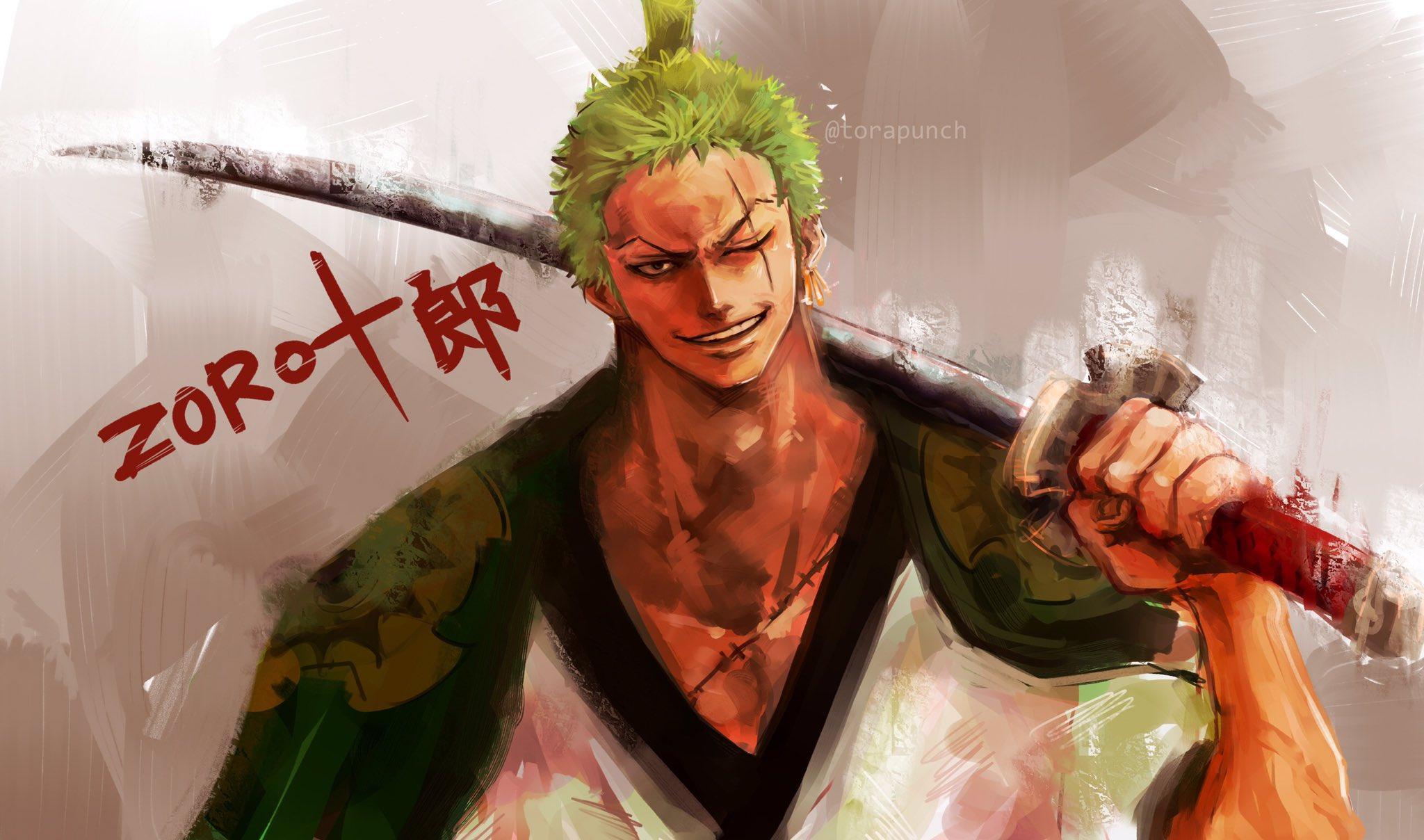 Zoro Wano 4K Wallpaper