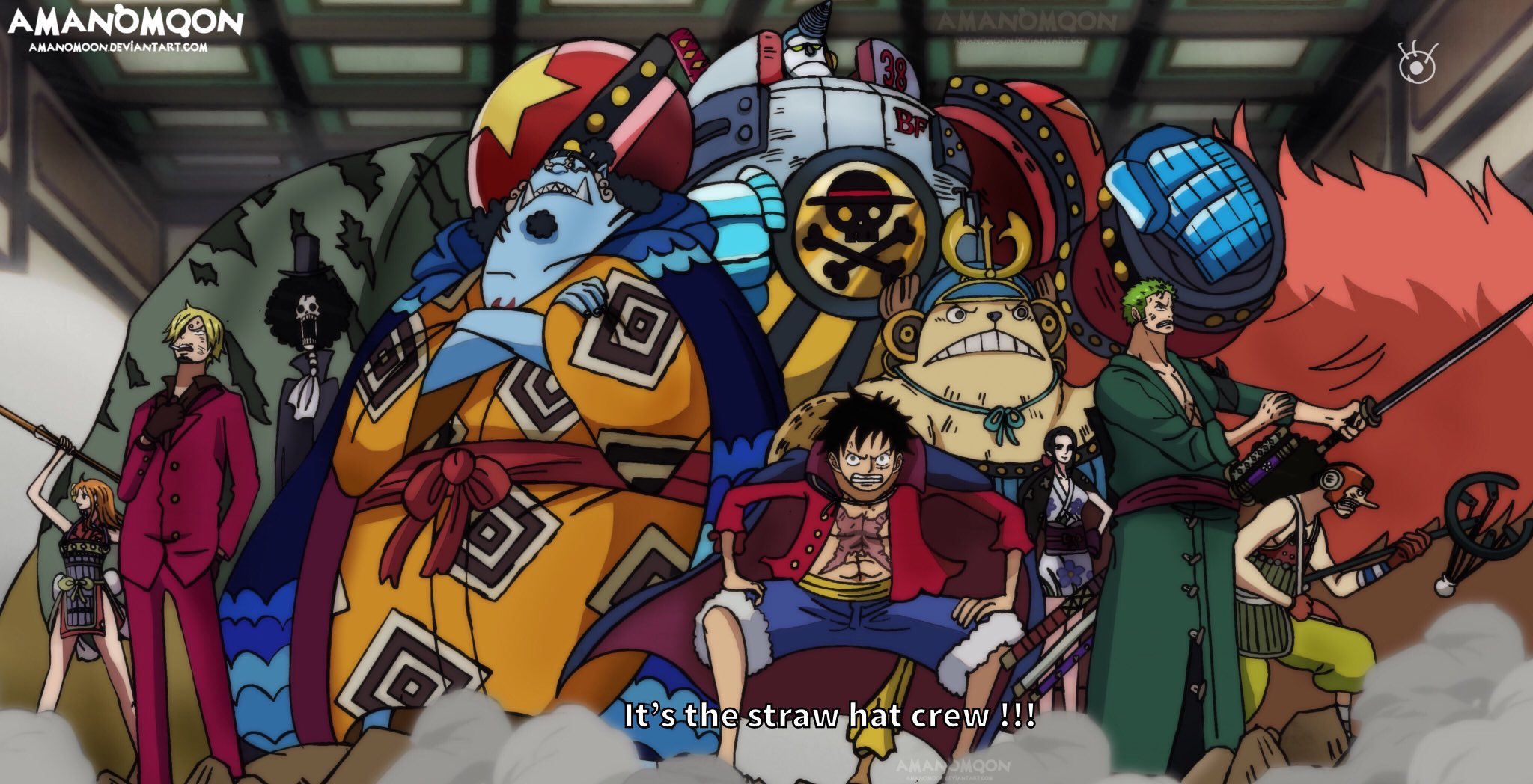 PANDAMAN. ONE PIECE ARTIST アマノムーン