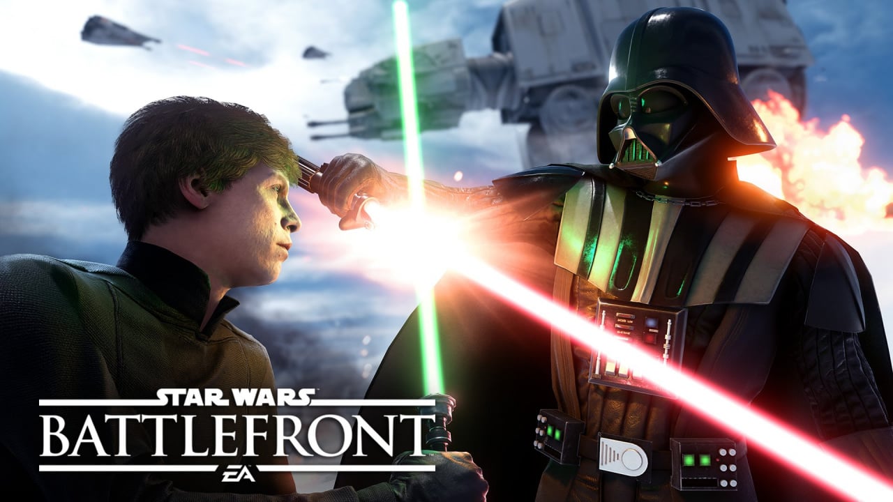 People Playing Star Wars Battlefront