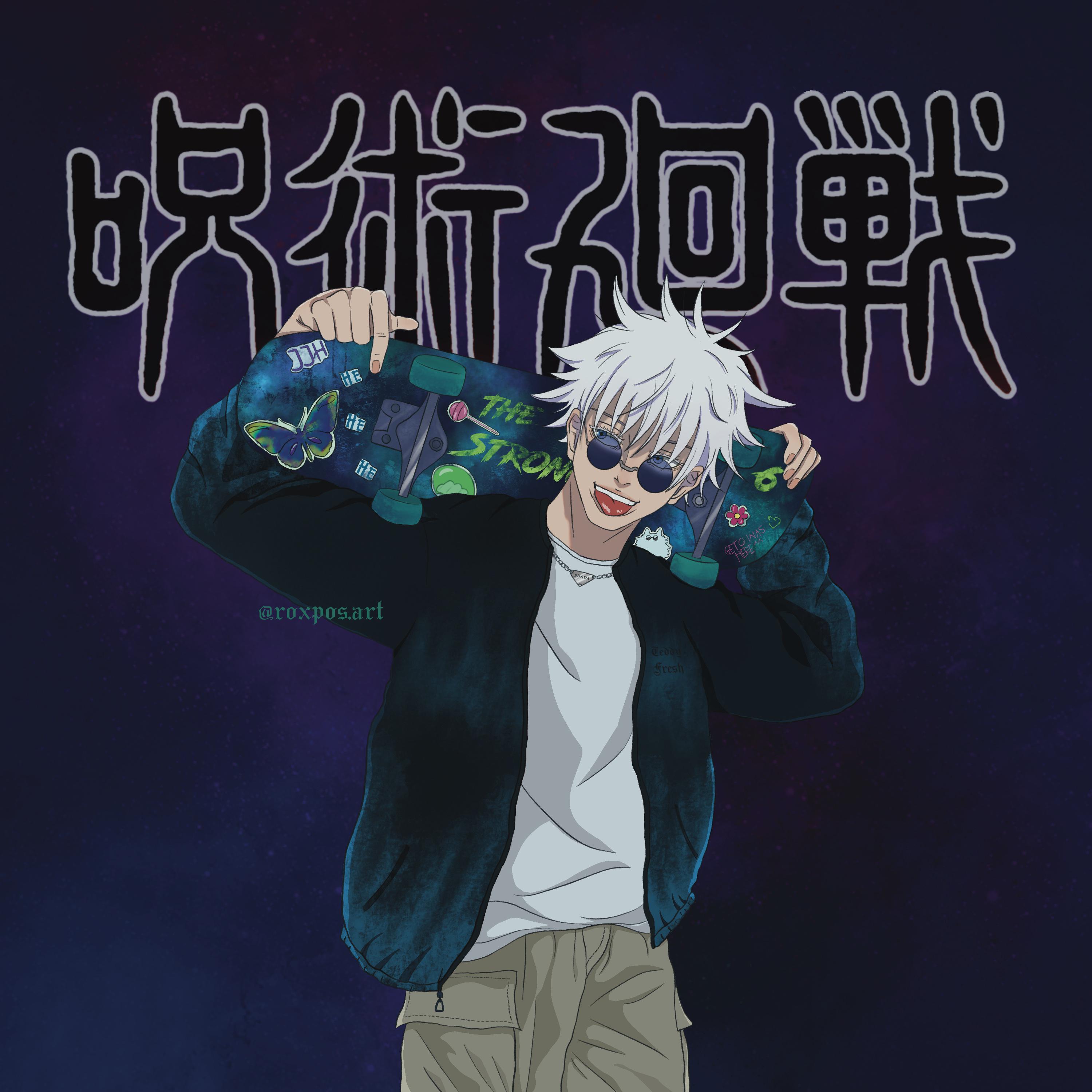 Jujutsu Kaisen fanart. Teen Gojo, r