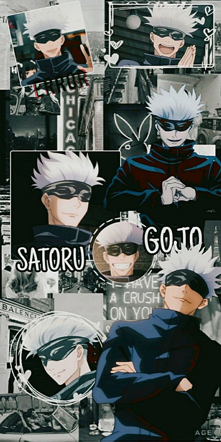 Gojo Satoru. Wallpaper kartun, Gambar