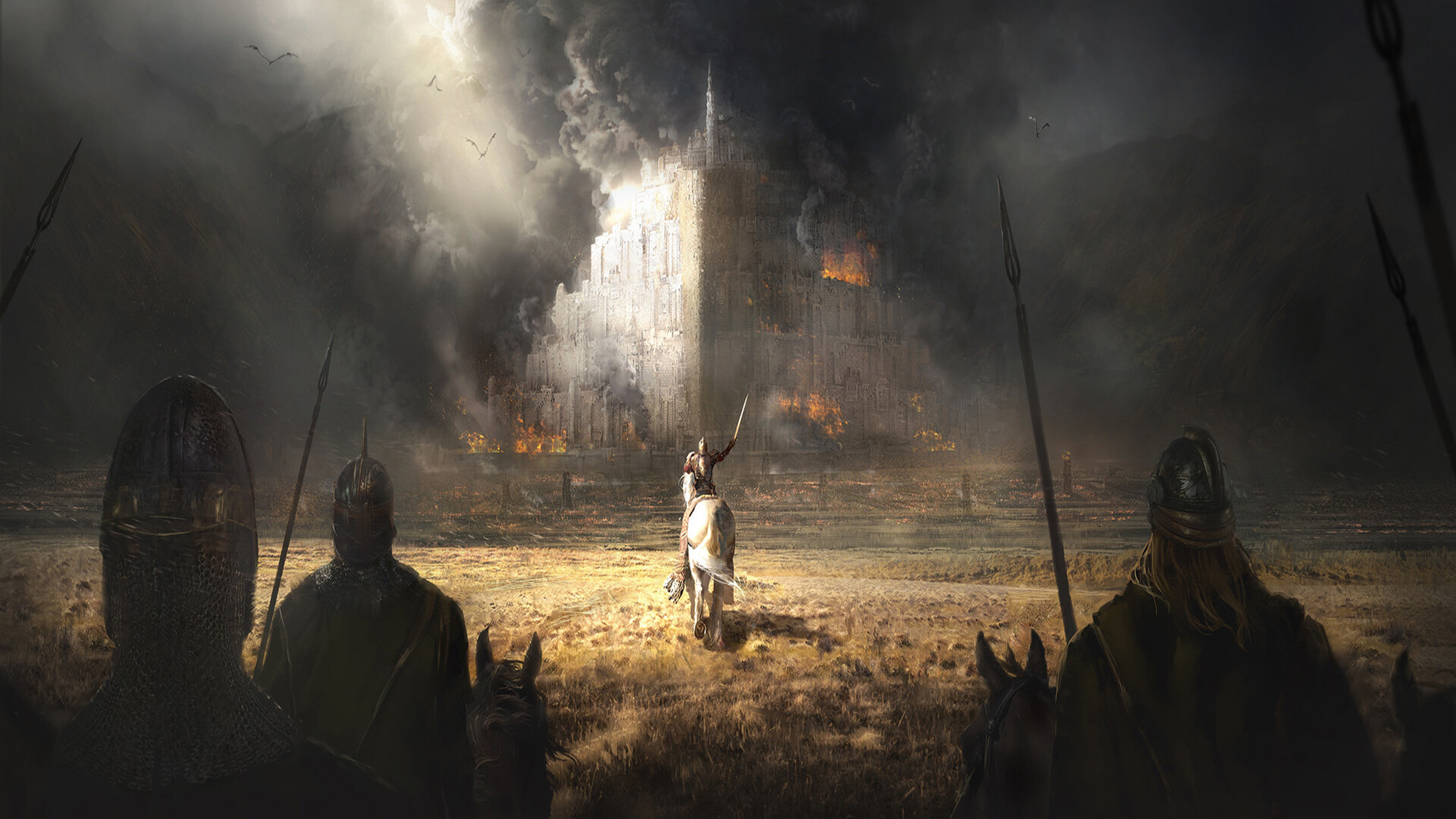 Epic Minas Tirith Battle HD