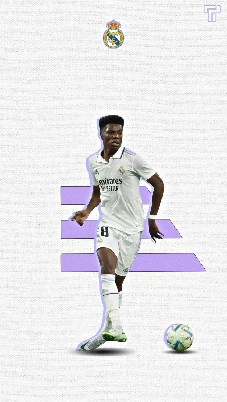 Tchouameni Real Madrid 2024 Wallpaper