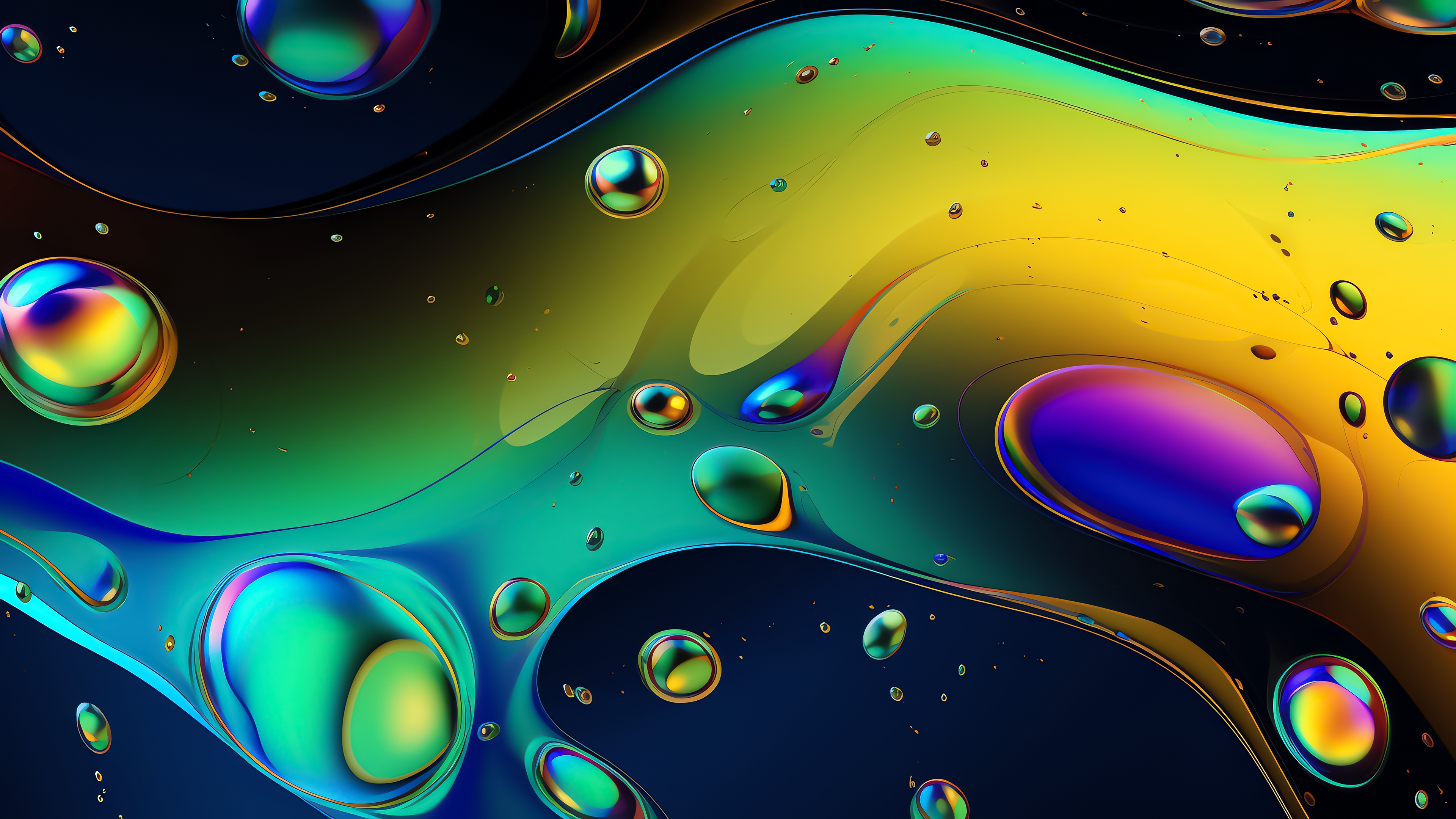 4K PC WALLPAPER FLUID