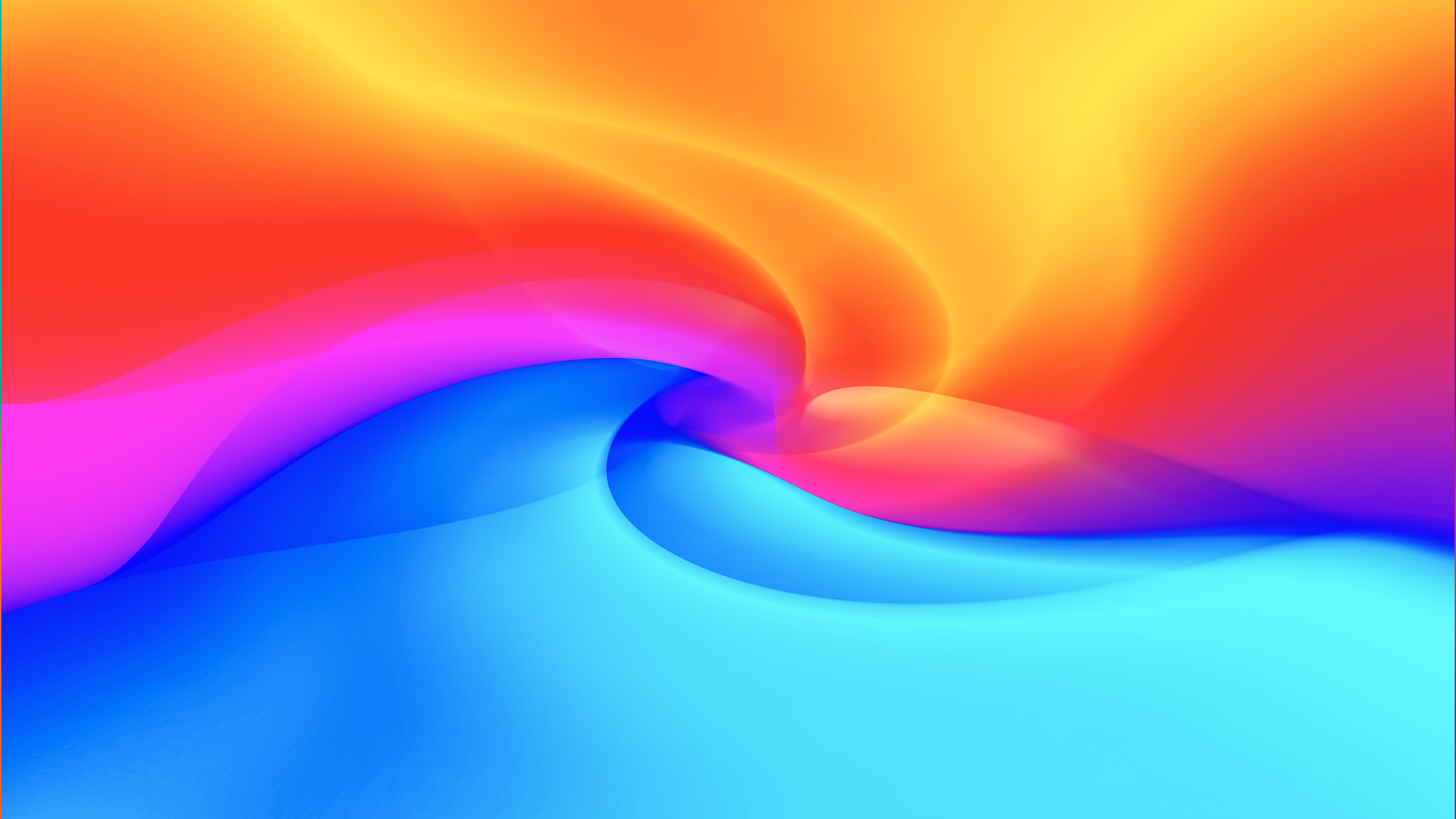 Swirl Of Colors Abstract 8k Wallpaper