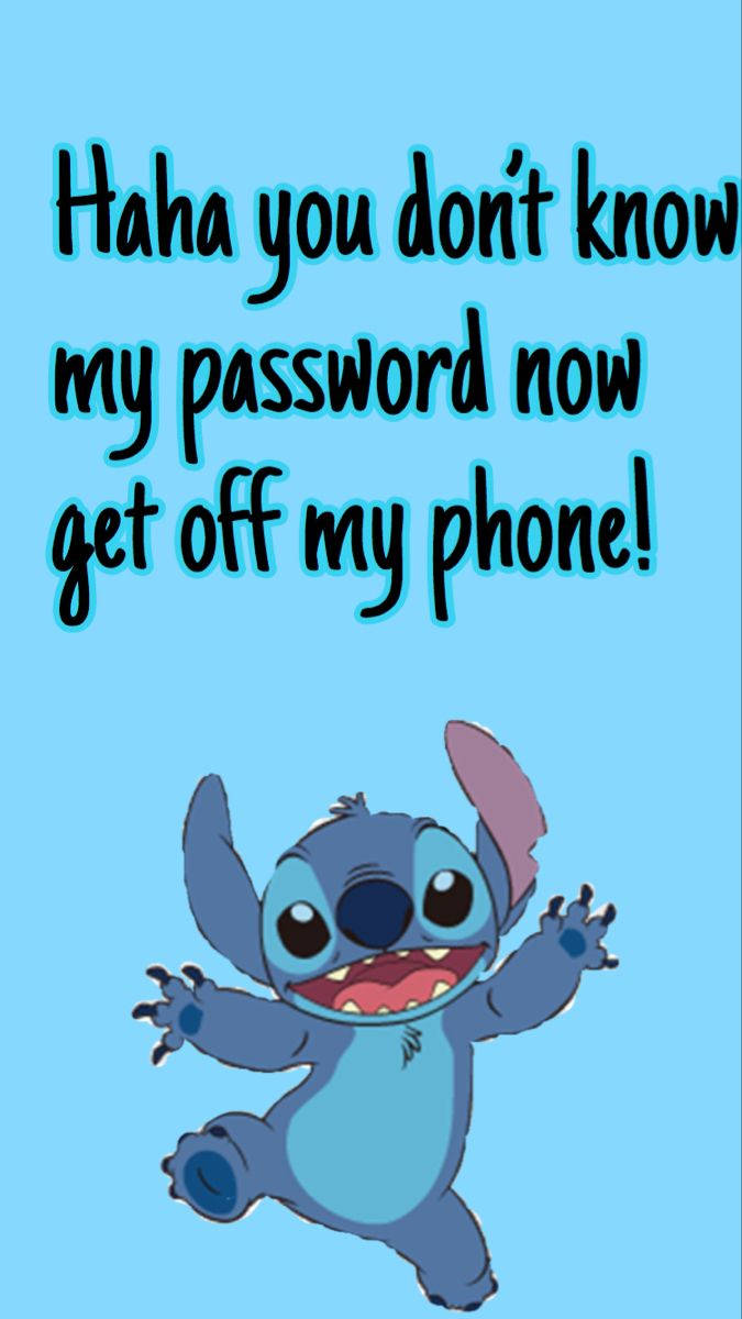 Wallpaper.com Image Hd Funny Stitch Phone Caxn8p