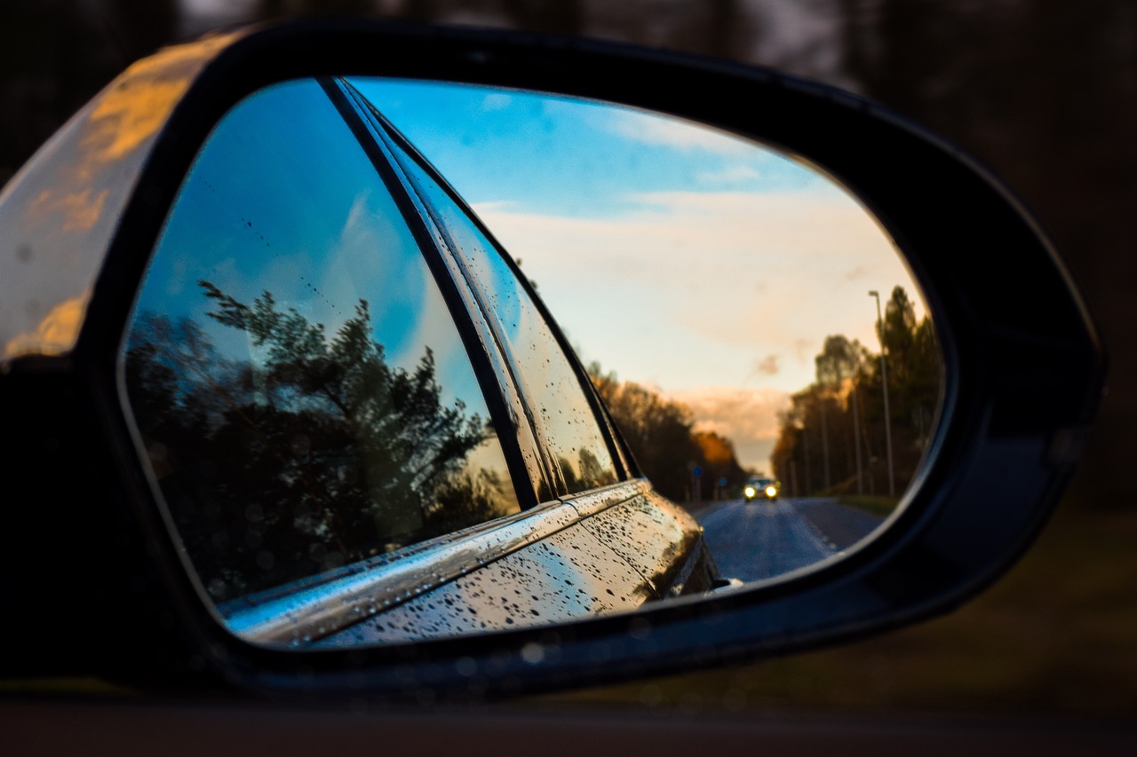 Mirror Car Road photo